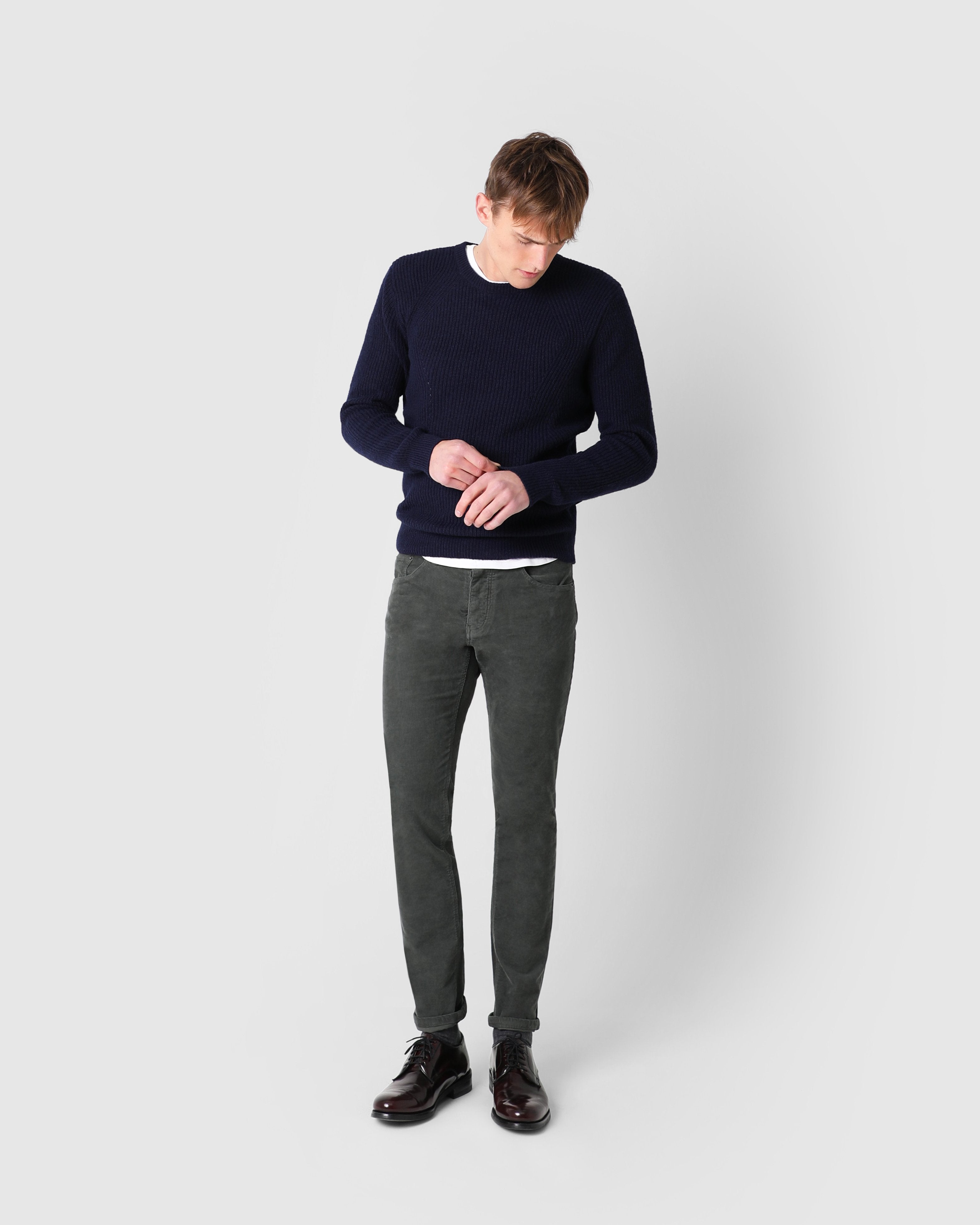FIVE POCKETS CORDUROY PANT KHAKI