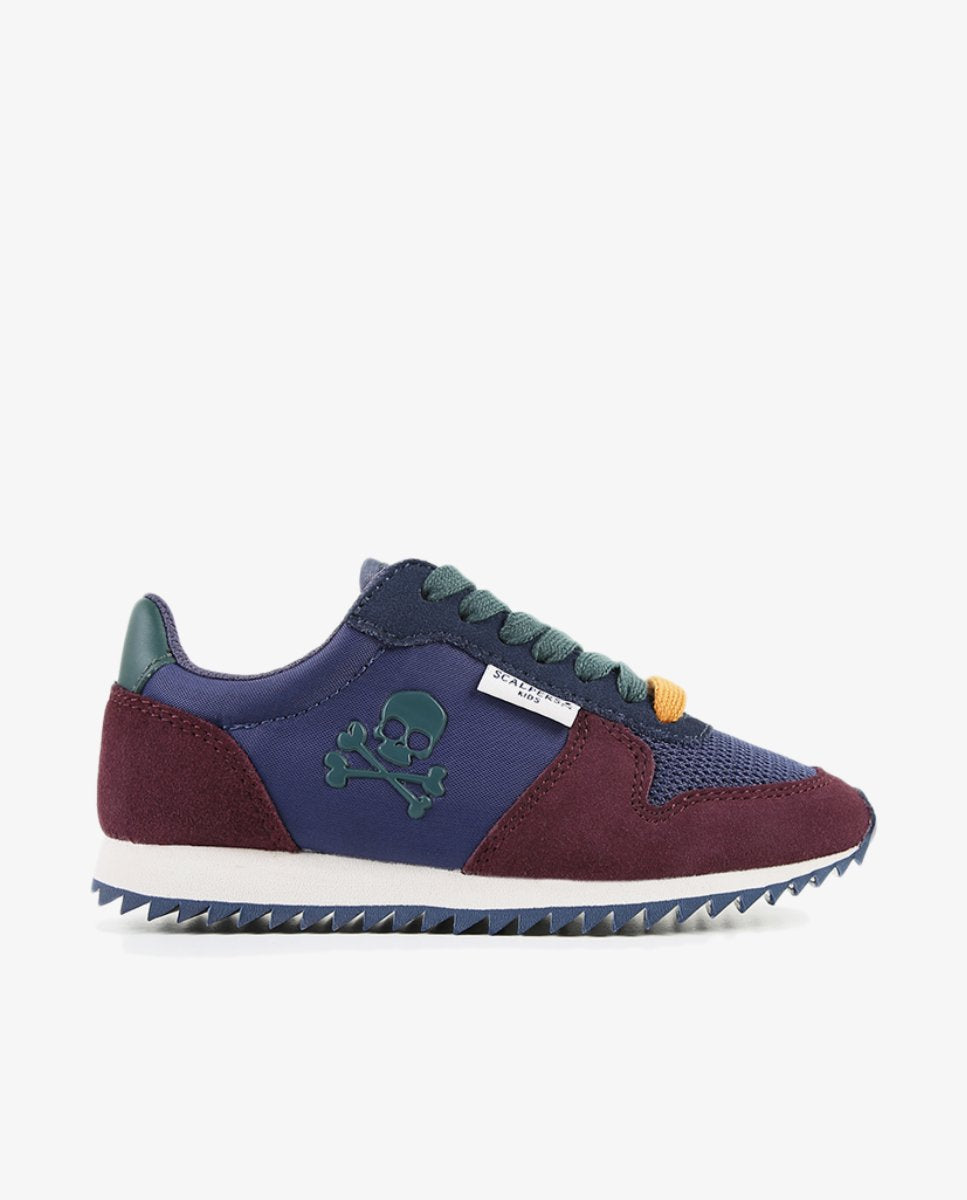 SKULL INSIGNIA KIDS BURGUNDY