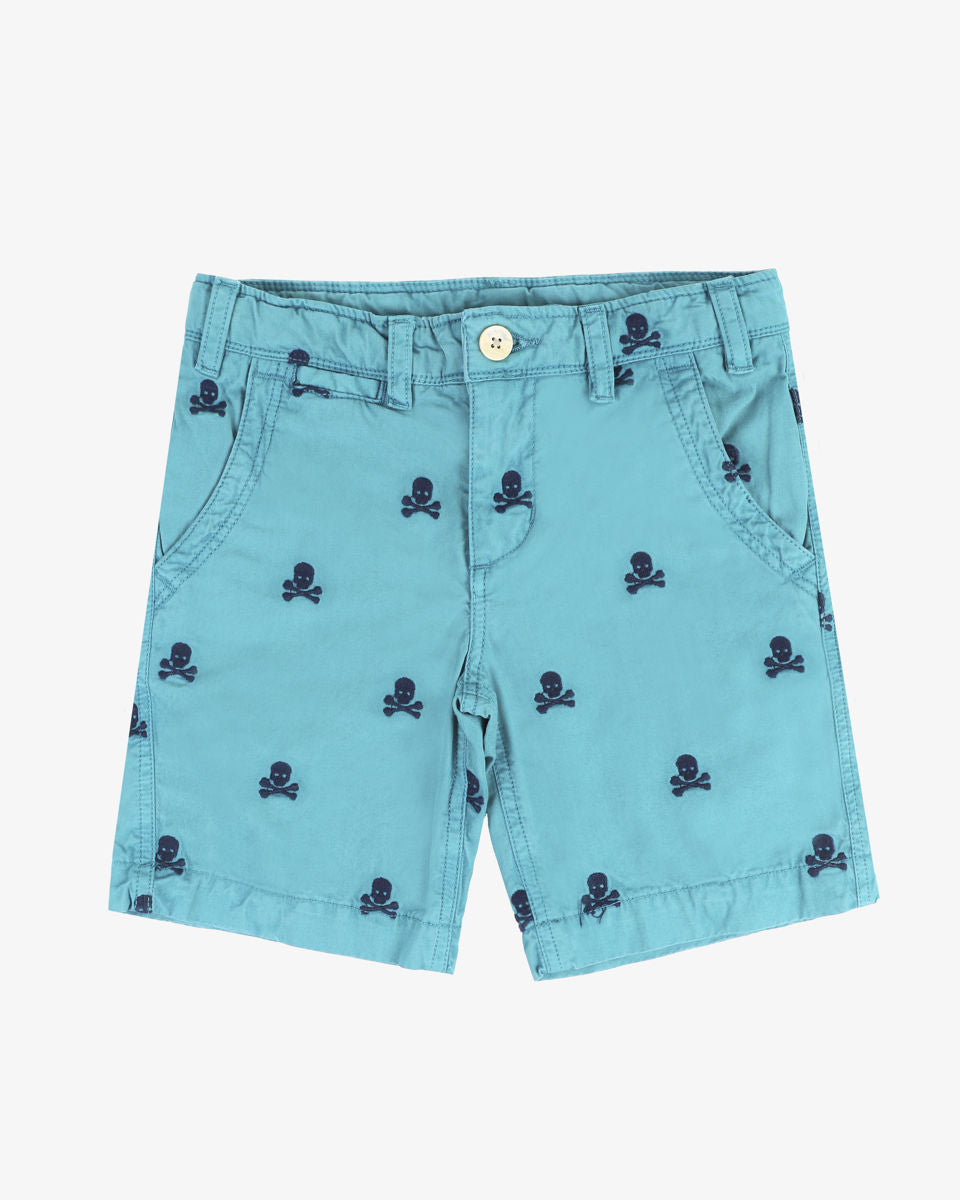 SKULL SHORT KIDS
