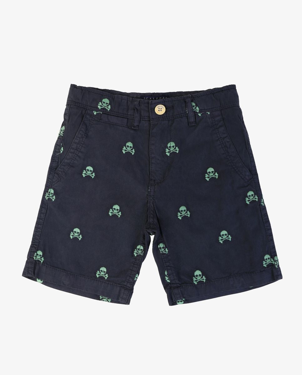 SKULL SHORT KIDS