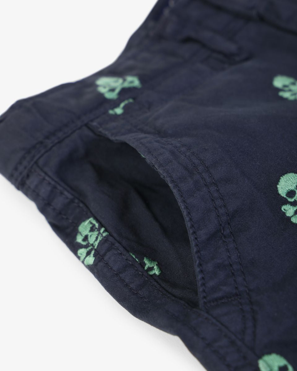 SKULL SHORT KIDS