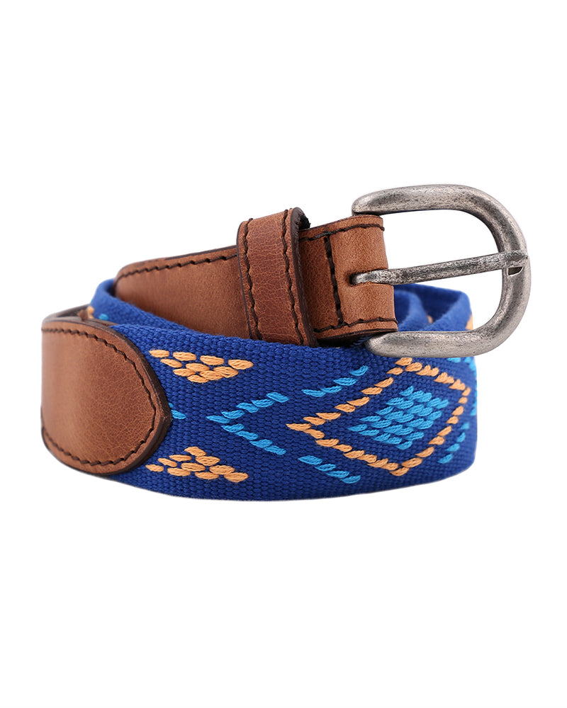 ETHNIC BELT KIDS REFRESH BLUE
