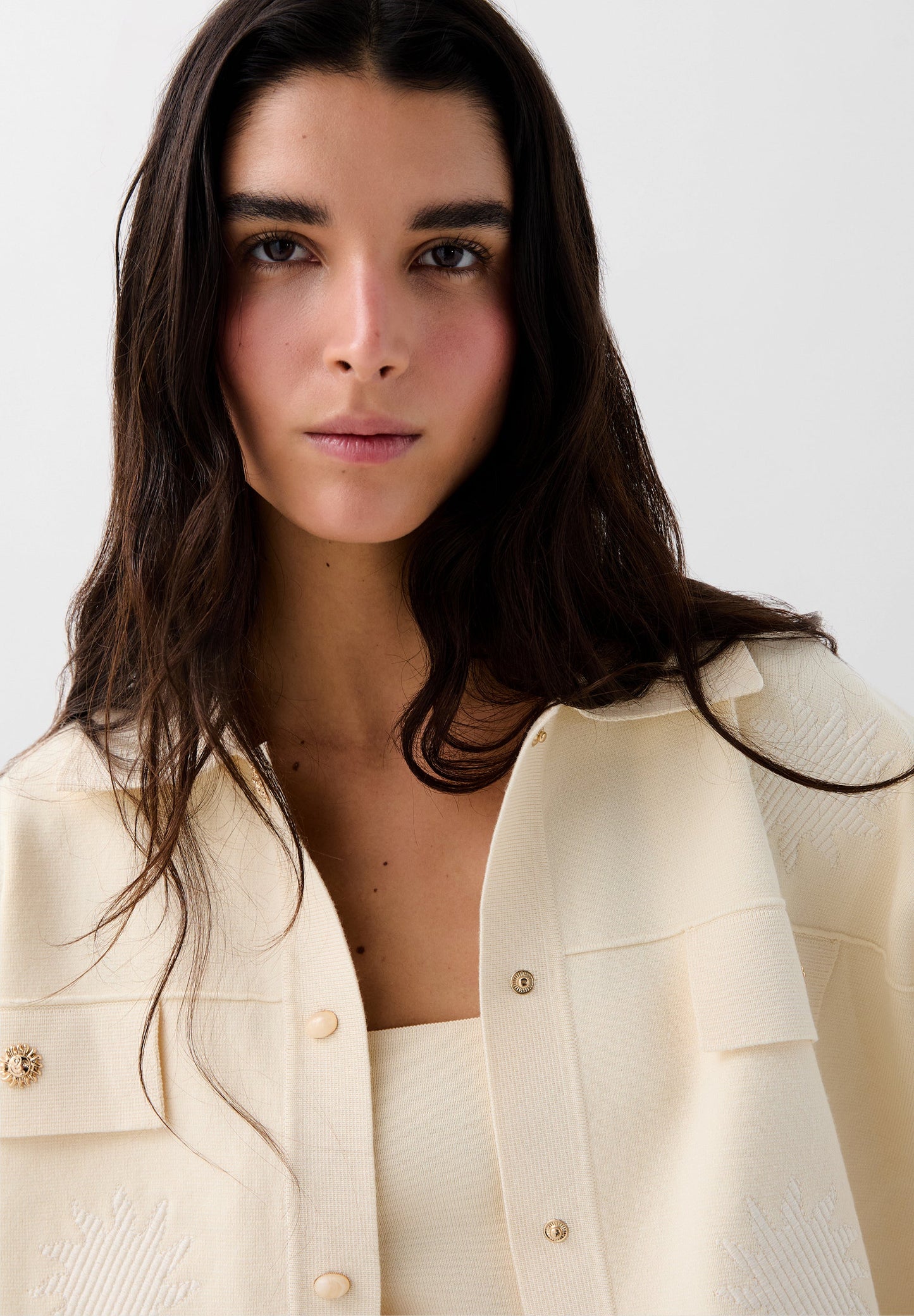 CARDIGAN PUNTO DETALLES SOLES