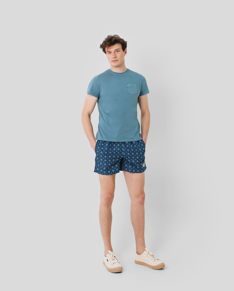 BAÑADOR ESTAMPADO GEOMÉTRICO