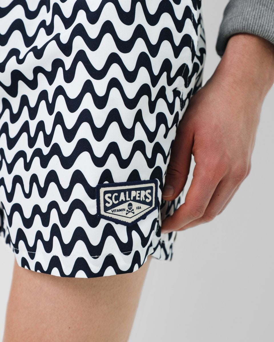 BAÑADOR ESTAMPADO ONDAS