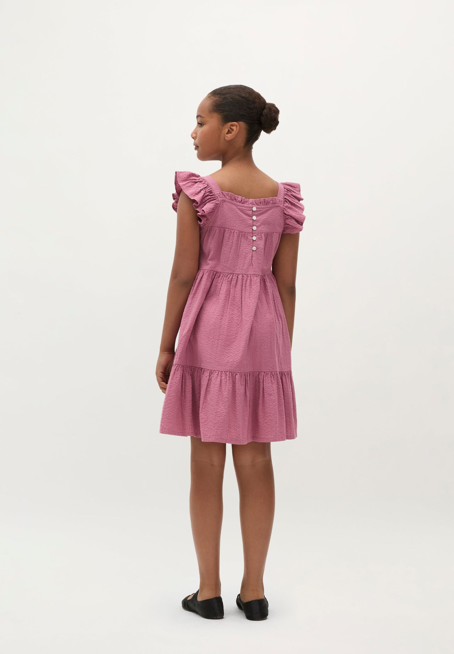 VESTIDO VOLANTES ALGODÓN