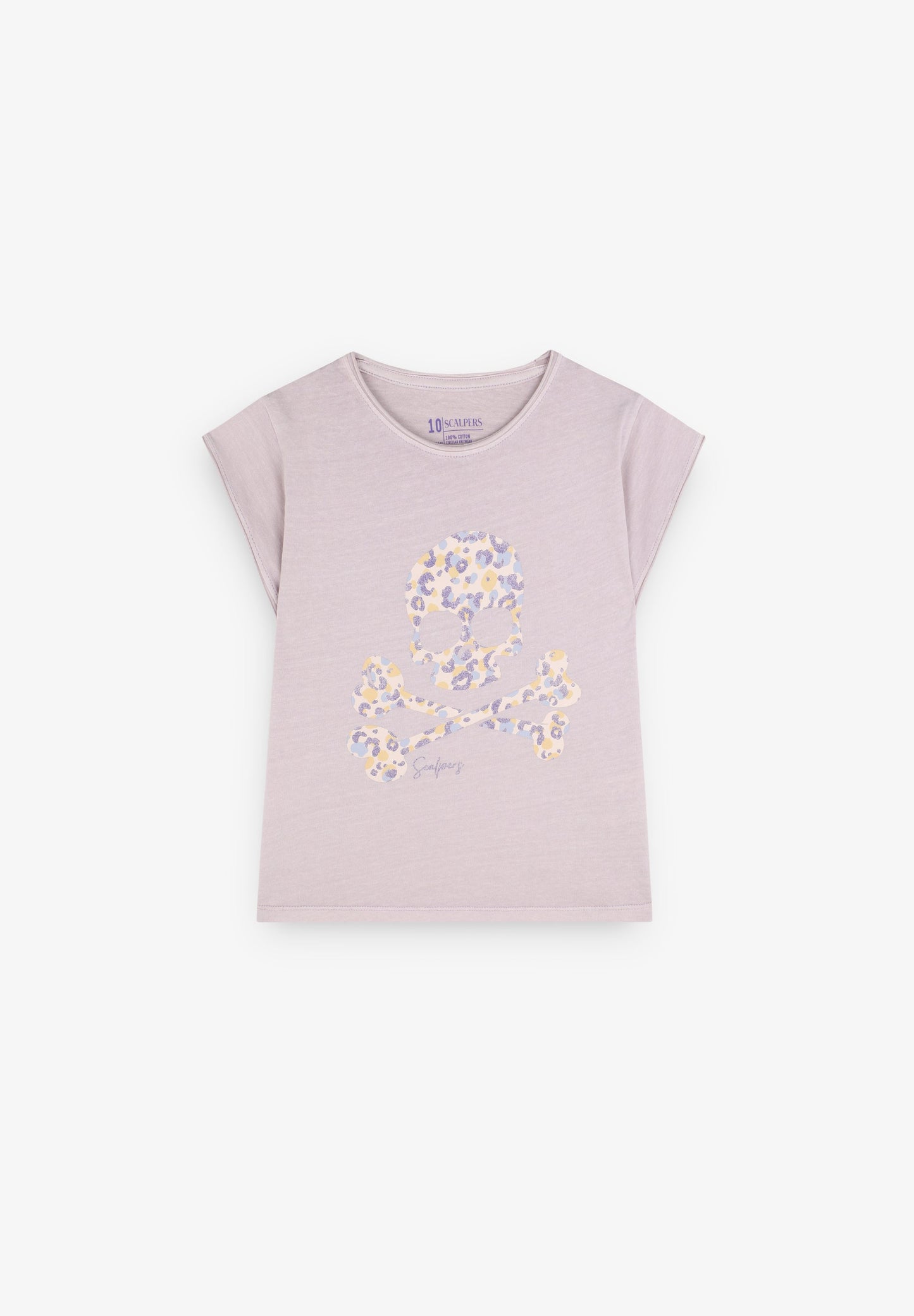 POLERA SKULL GLITTER