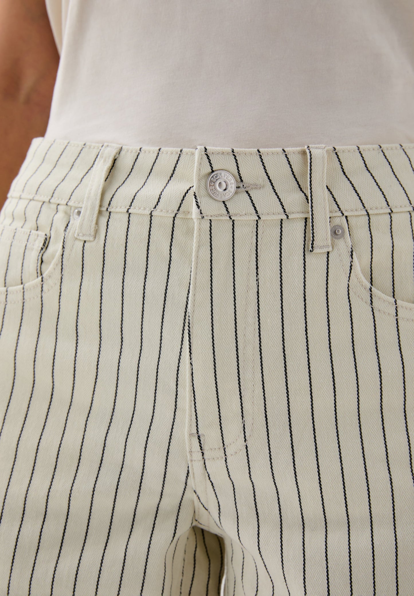 PANTALÓN VAQUERO  RAYAS