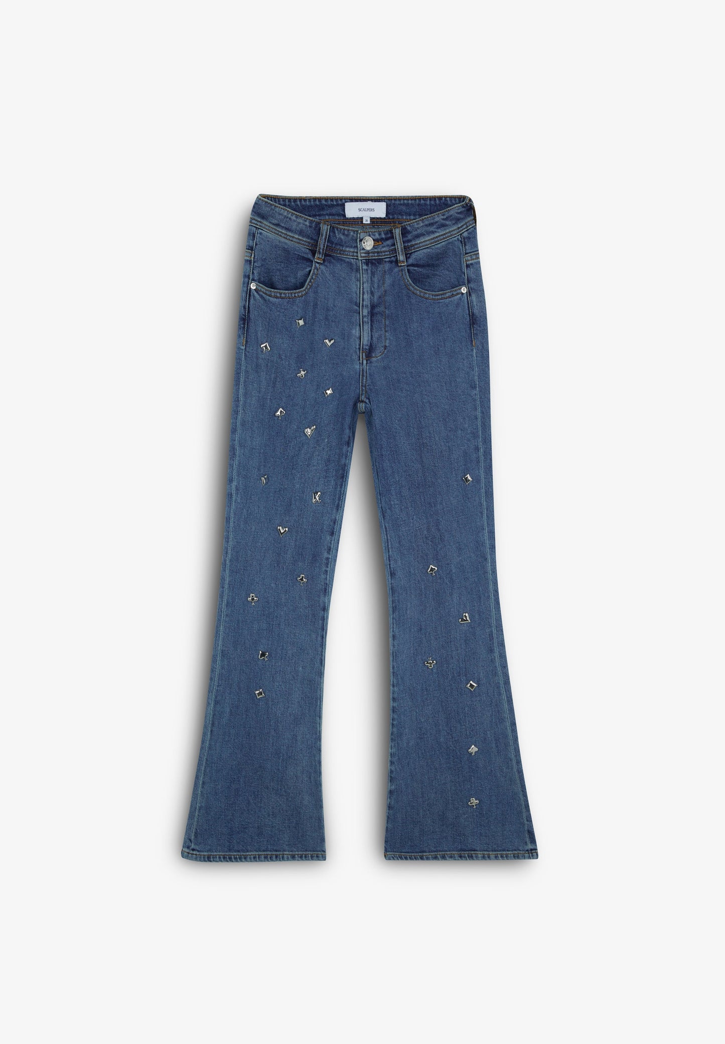 PANTALÓN VAQUERO TACHUELAS