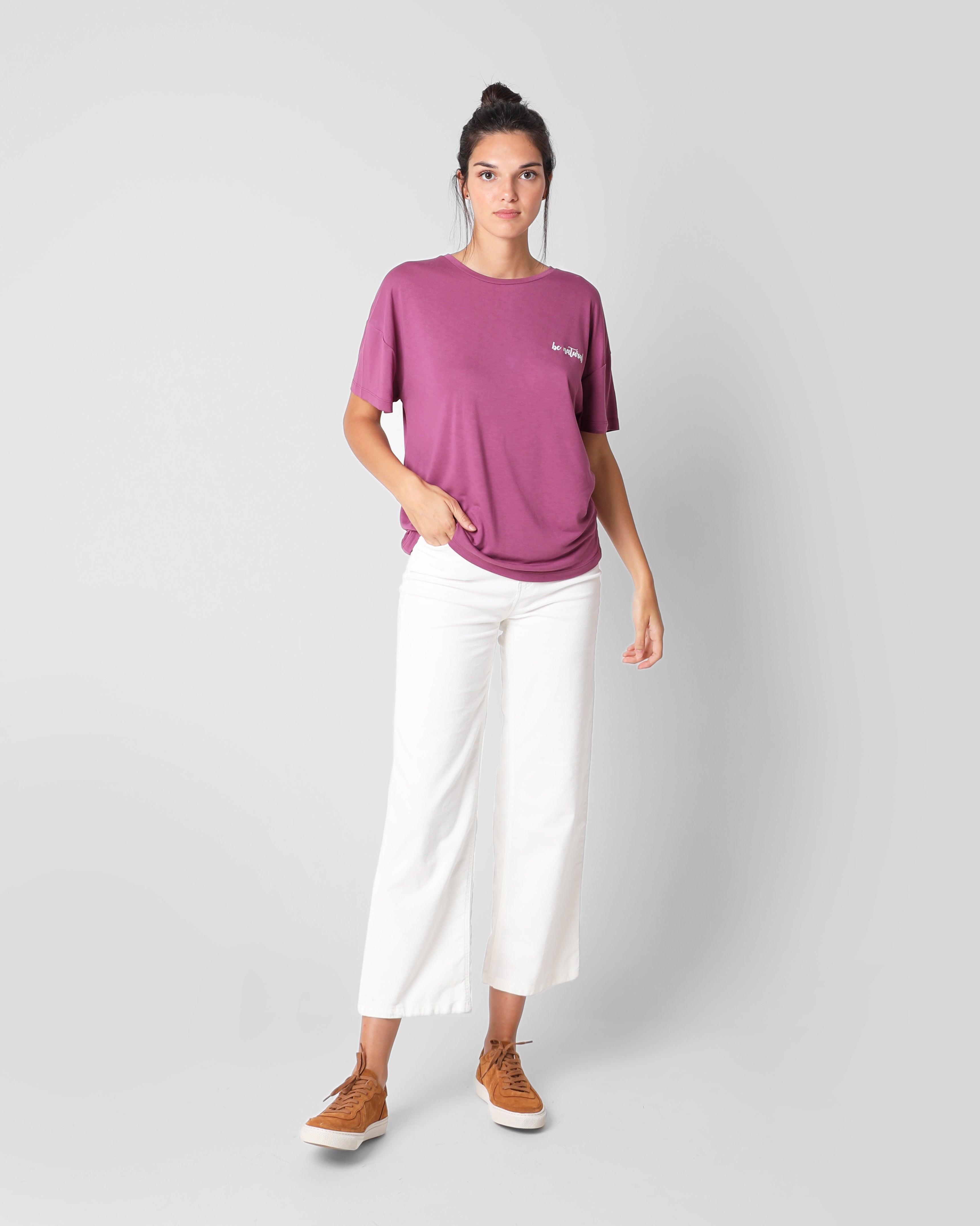 CAMISETA BE NATURAL BUGANVILLA