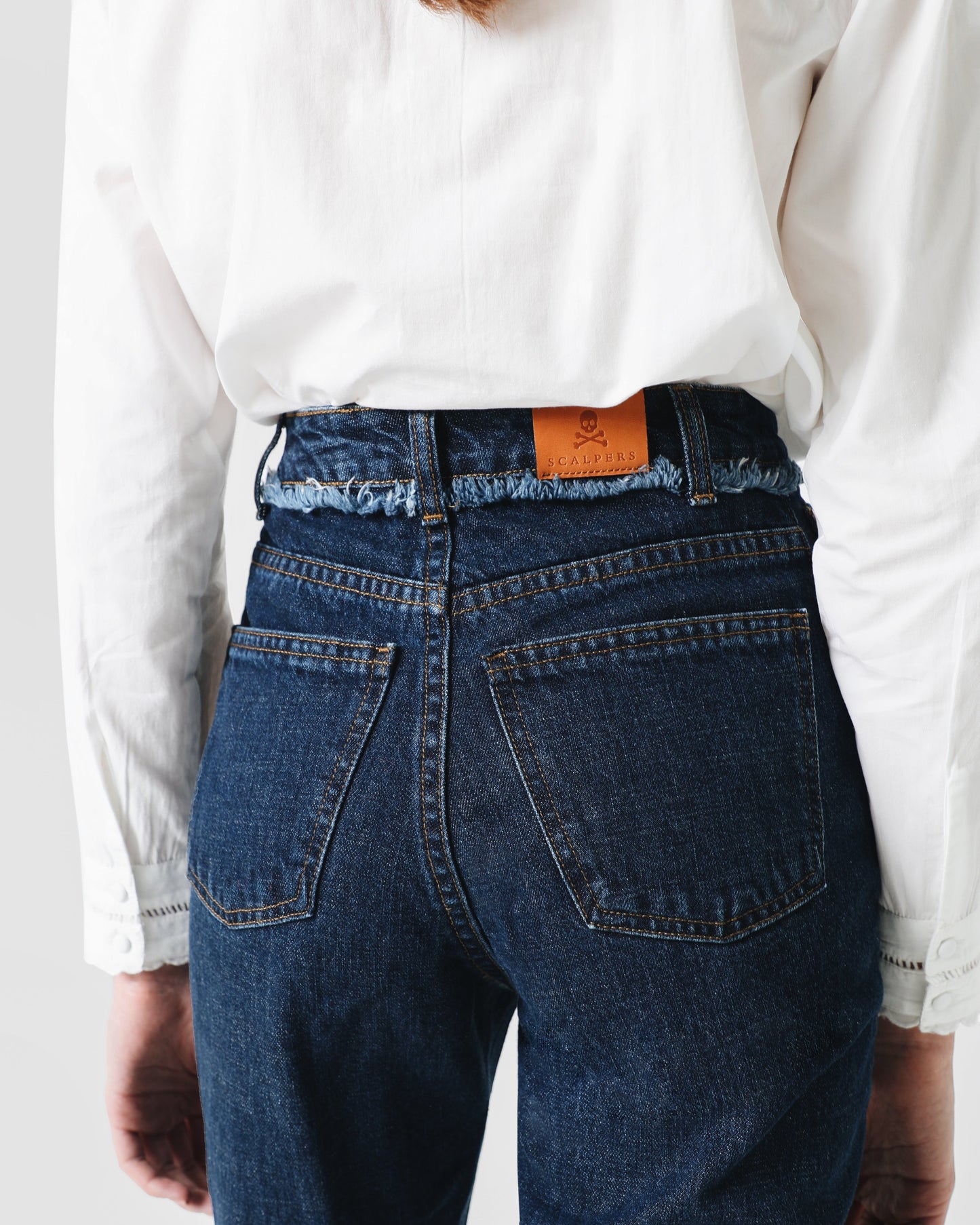 MUM FIT DENIM AZUL MEDIO