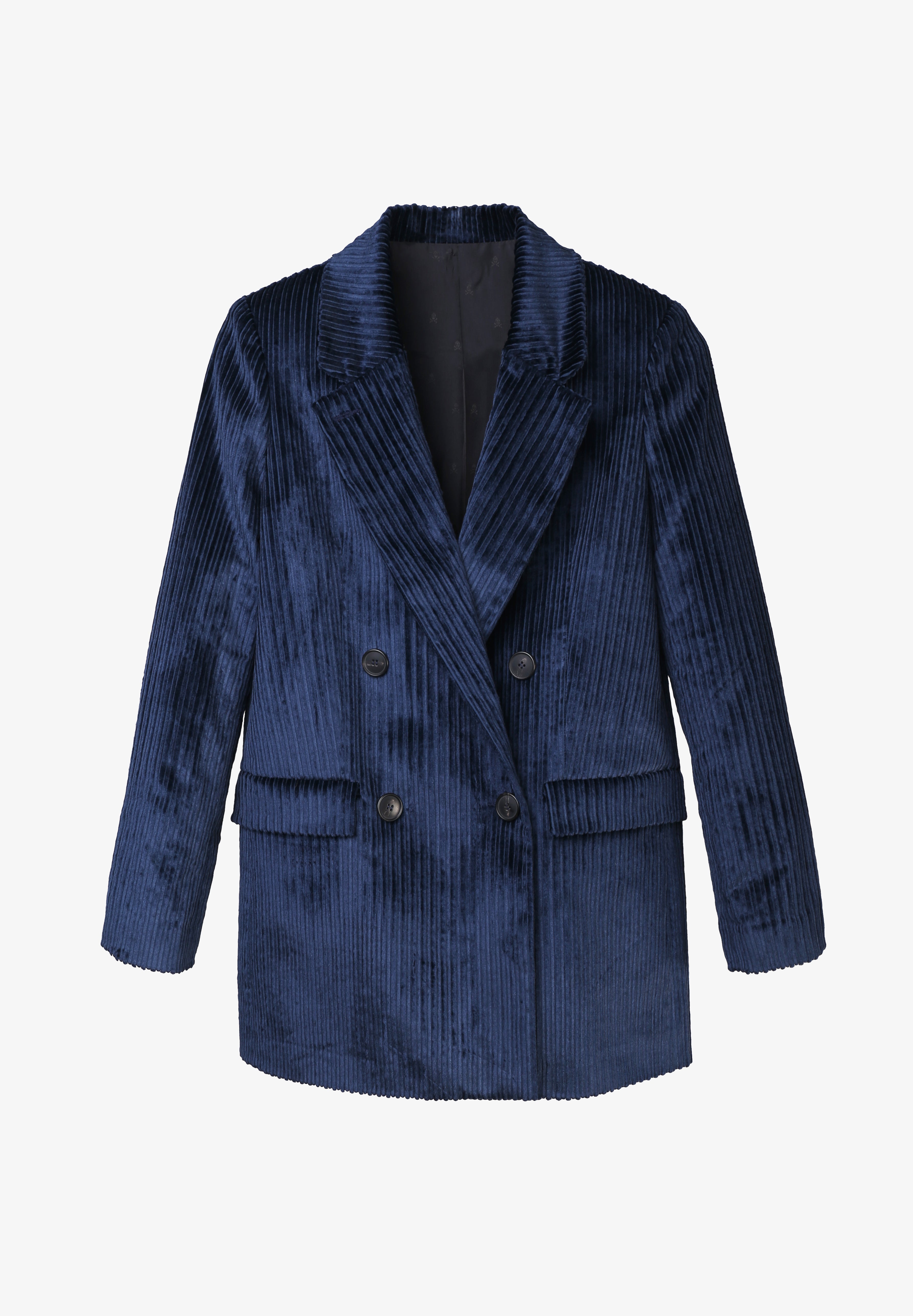 BLAZER CRUZADA PANA GRUESA