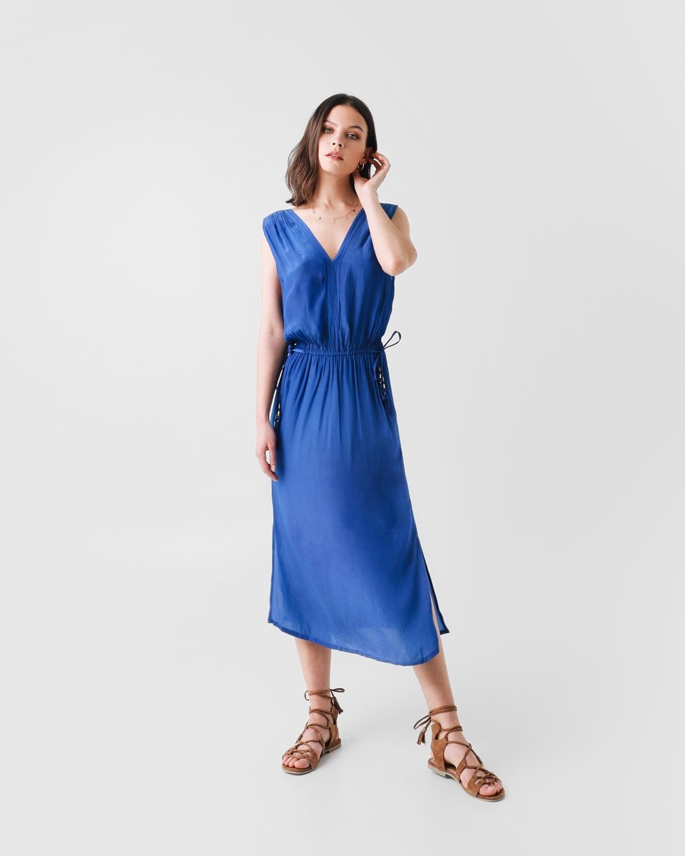 VESTIDO MIDI GRIEGO