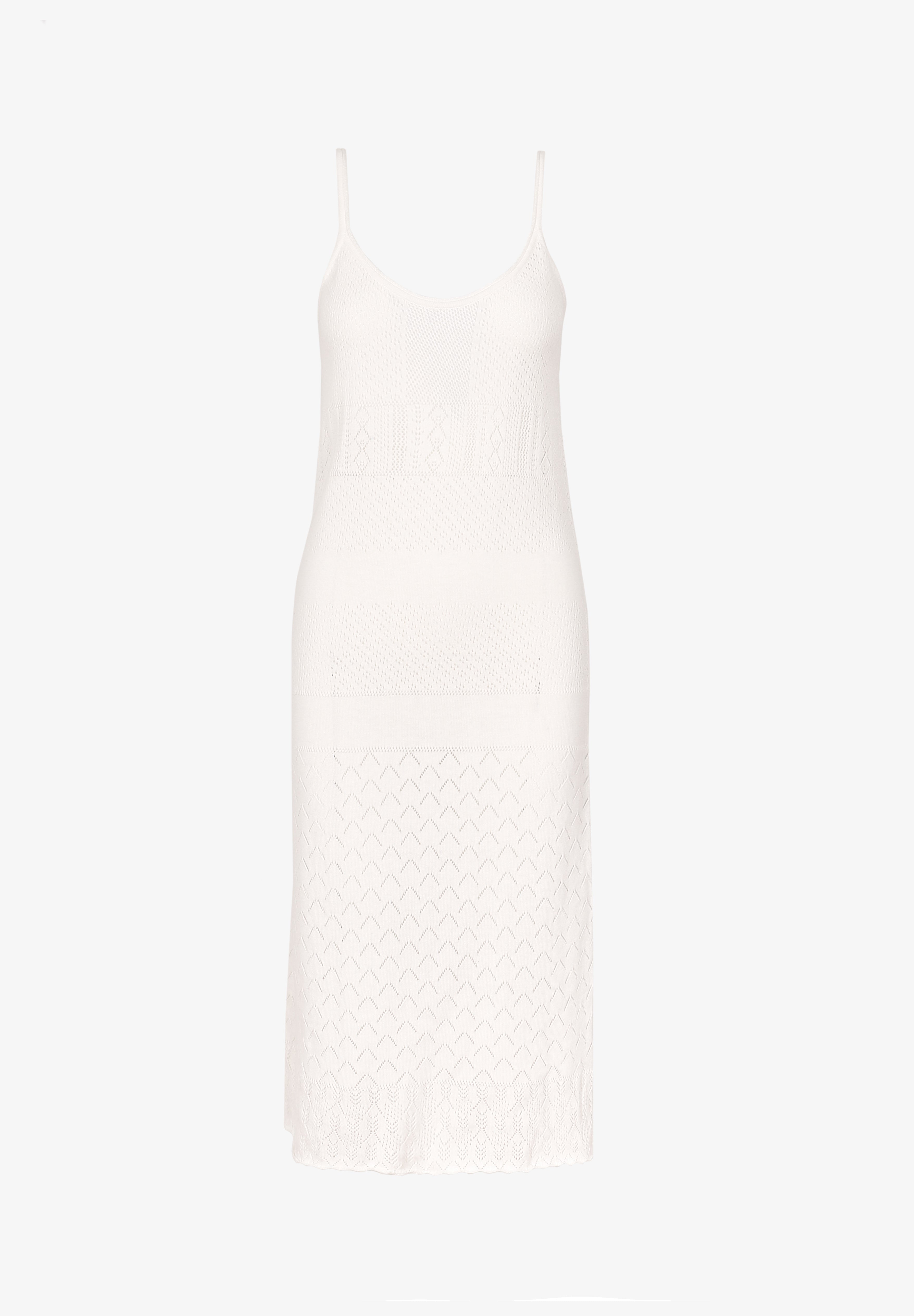 VESTIDO DESAGUJADO ROMANTICO