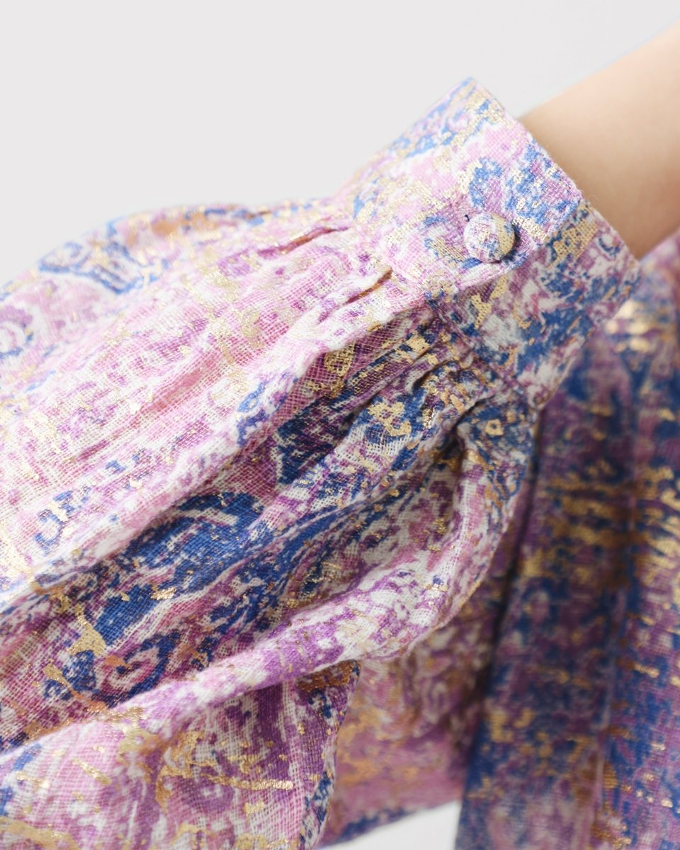 CAMISA ESTAMPADO LILAS