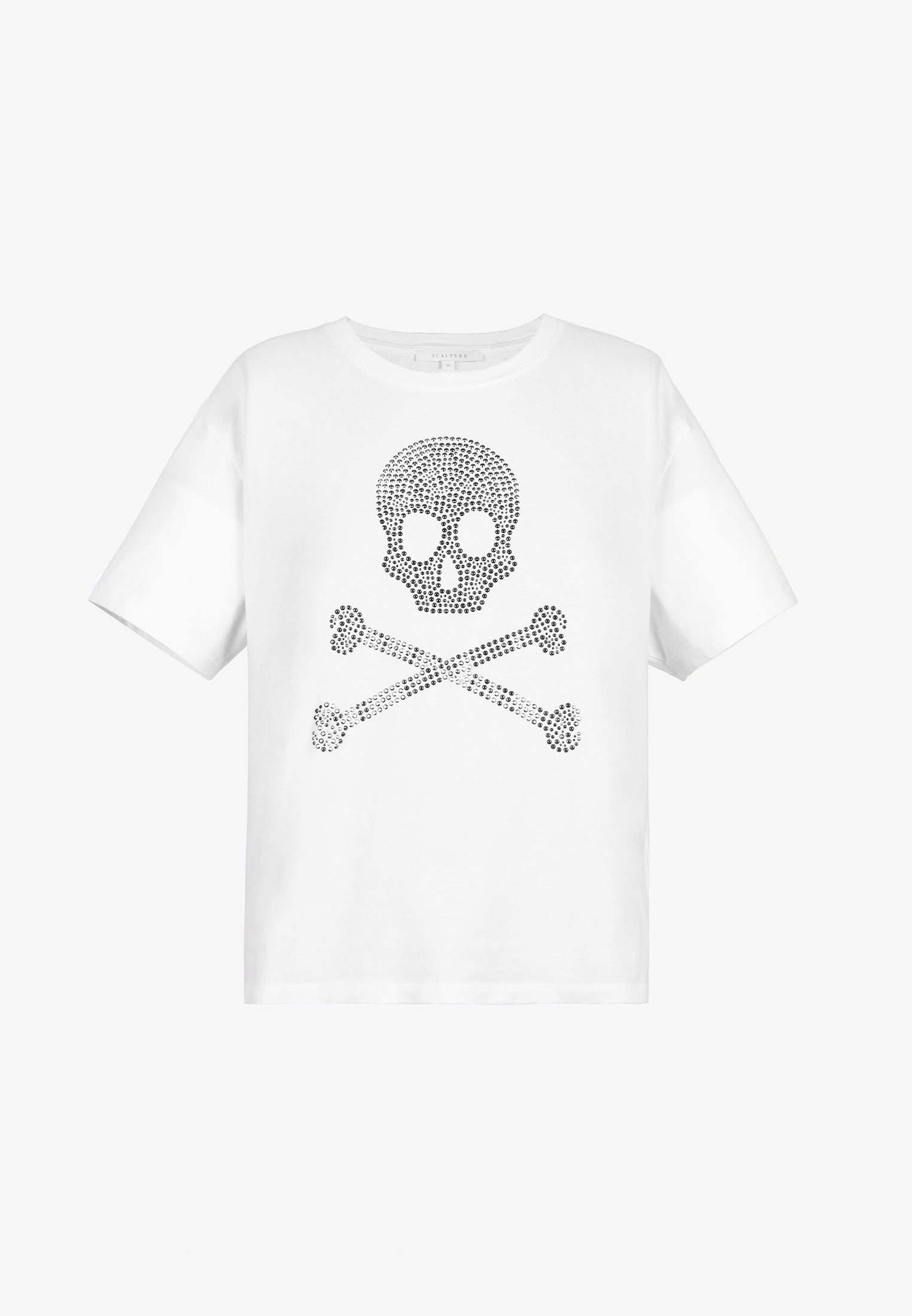 POLERA ALGODÓN CALAVERA TACHAS