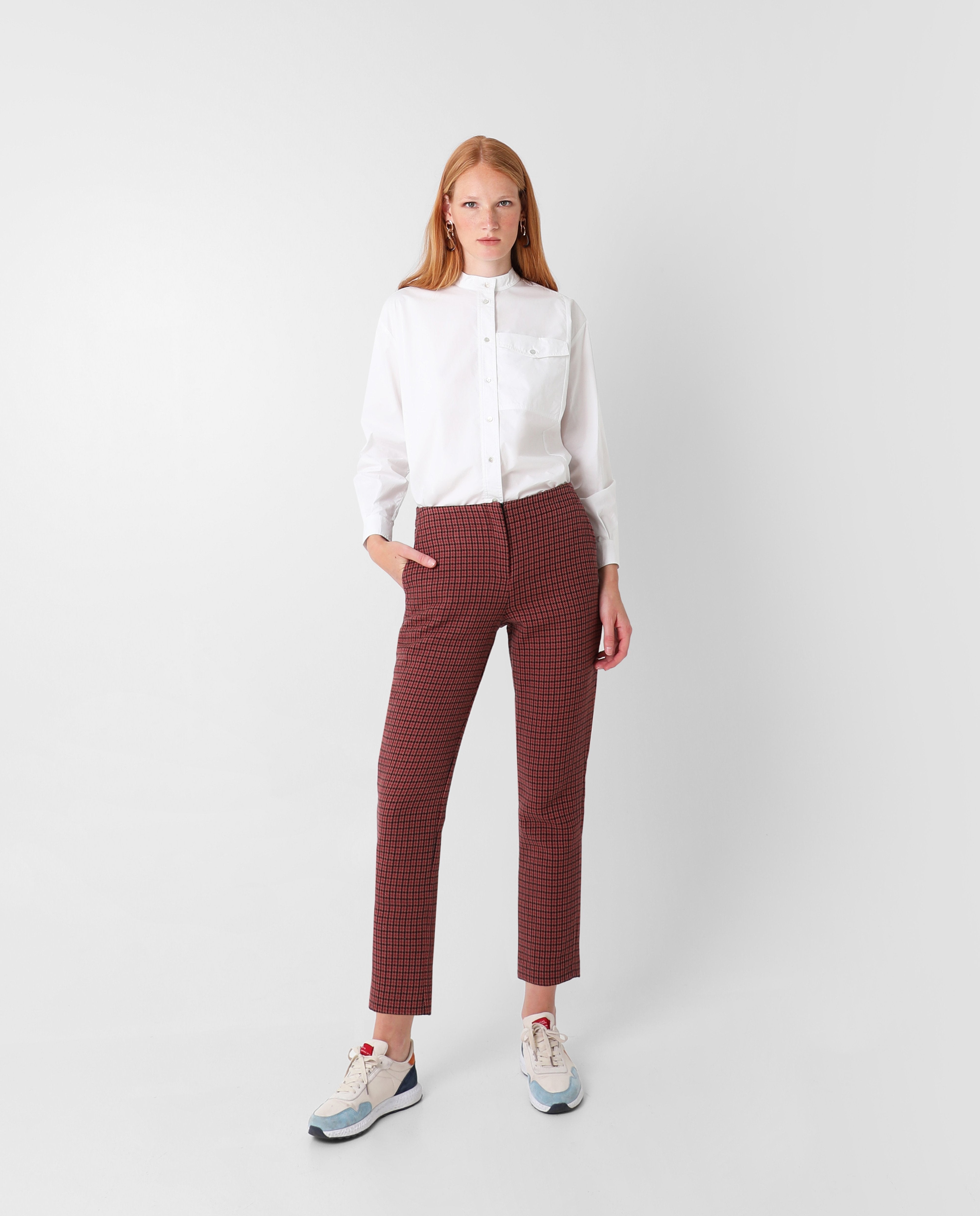 VALEN CHECK PANTS