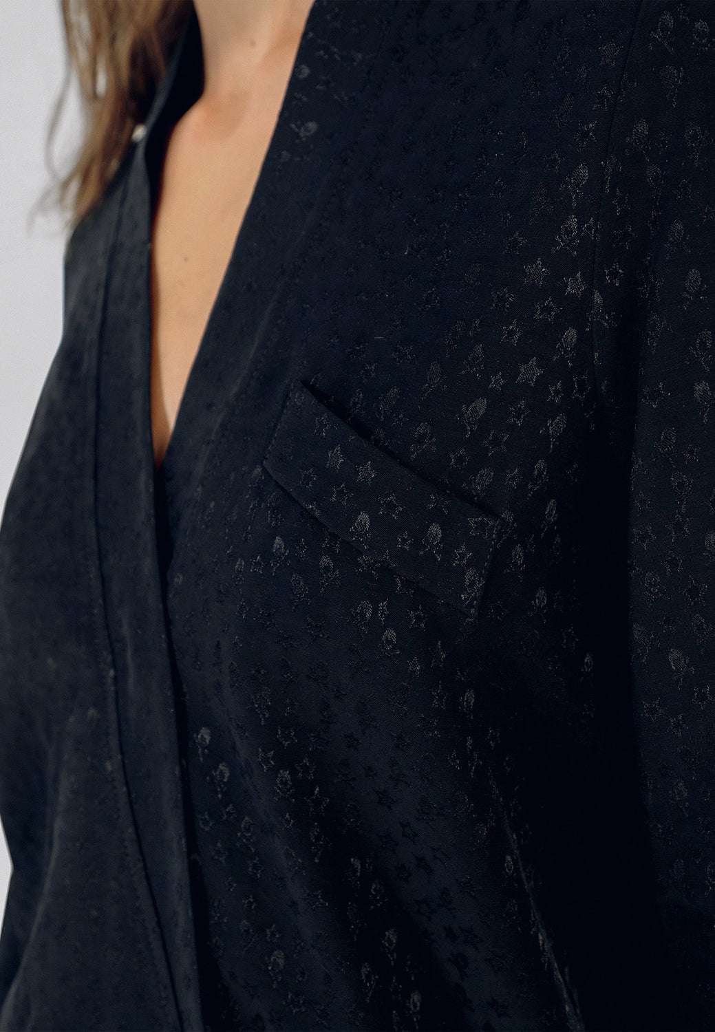 VESTIDO MINI CRUZADO CALAVERAS ESTRELLAS - Scalpers