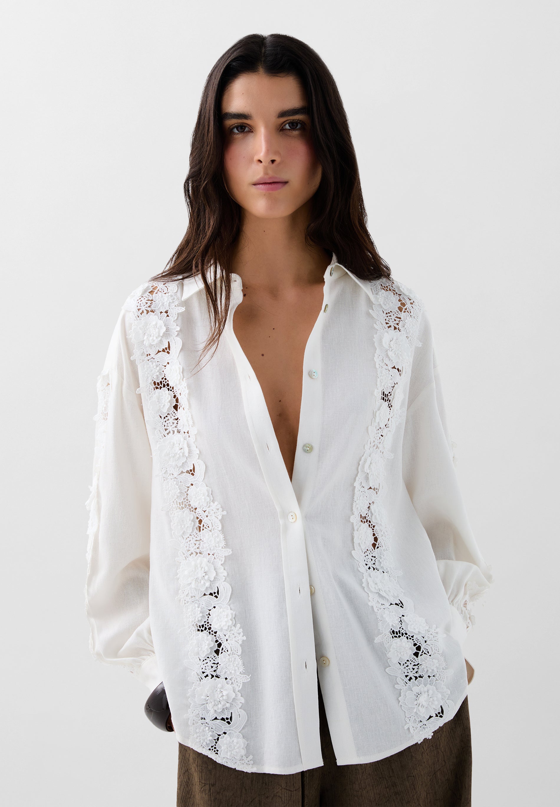 CAMISA DETALLES ENCAJE