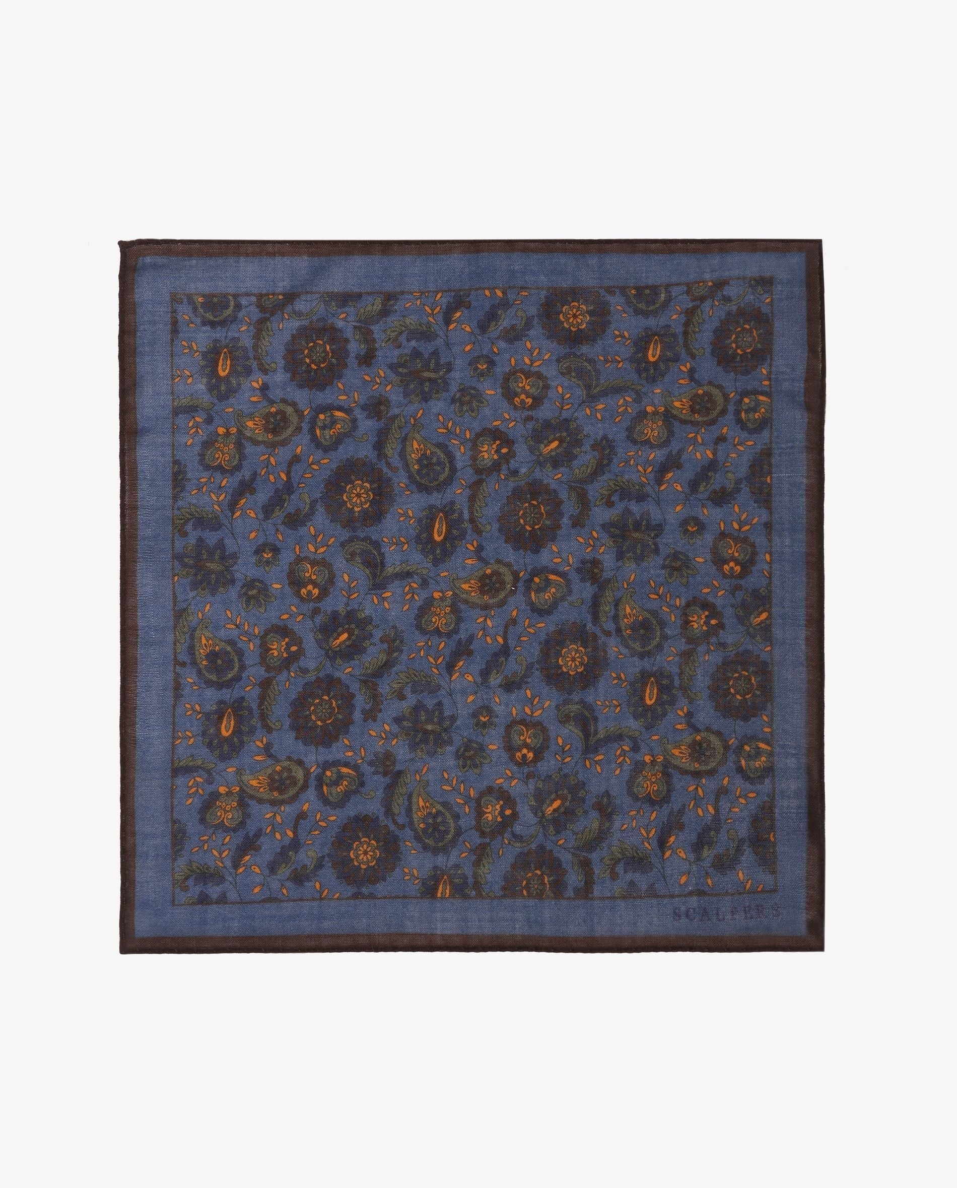 PAÑUELO LANA FLORES PALMIRA