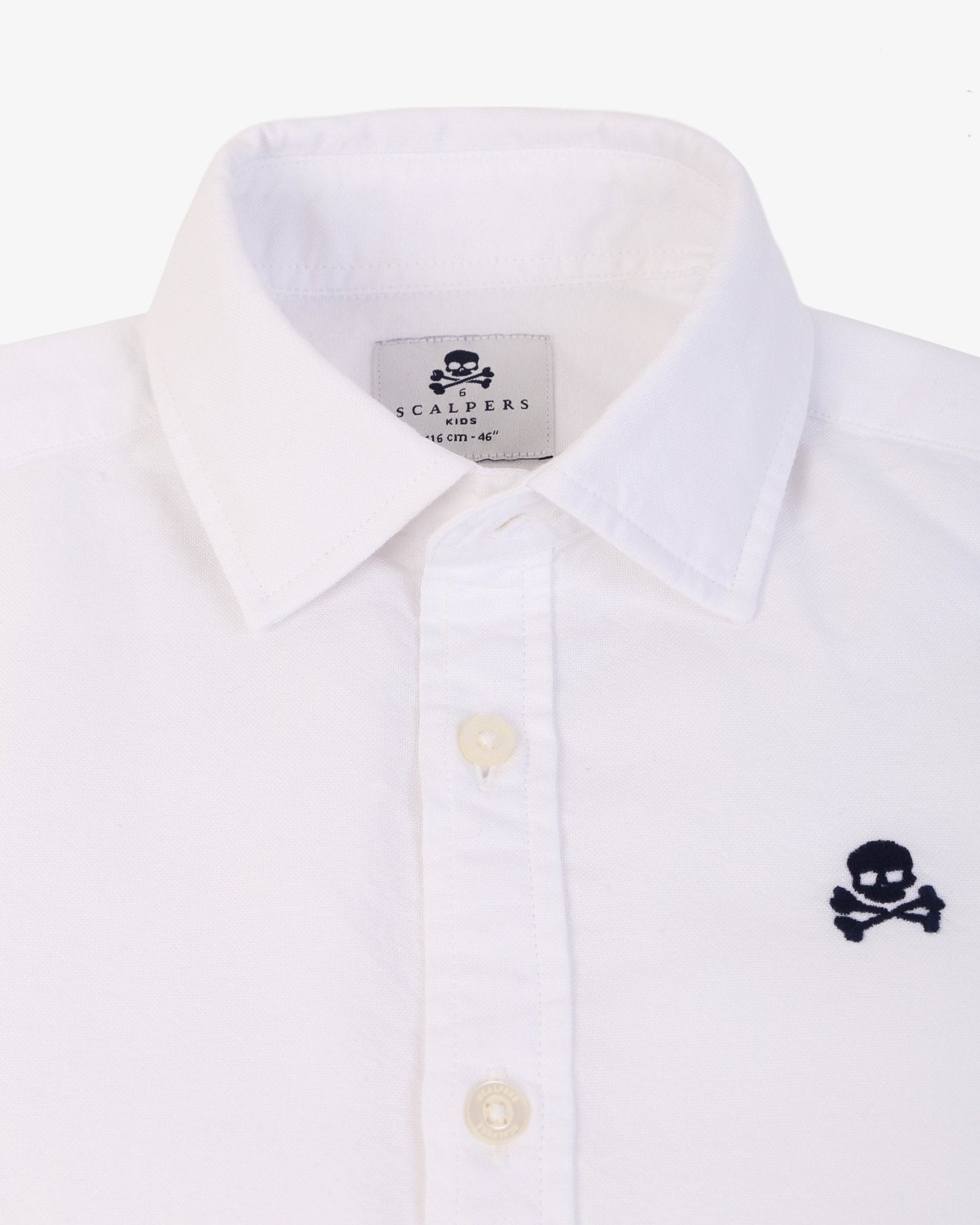 CAMISA ALGODÓN LOGO CALAVERA