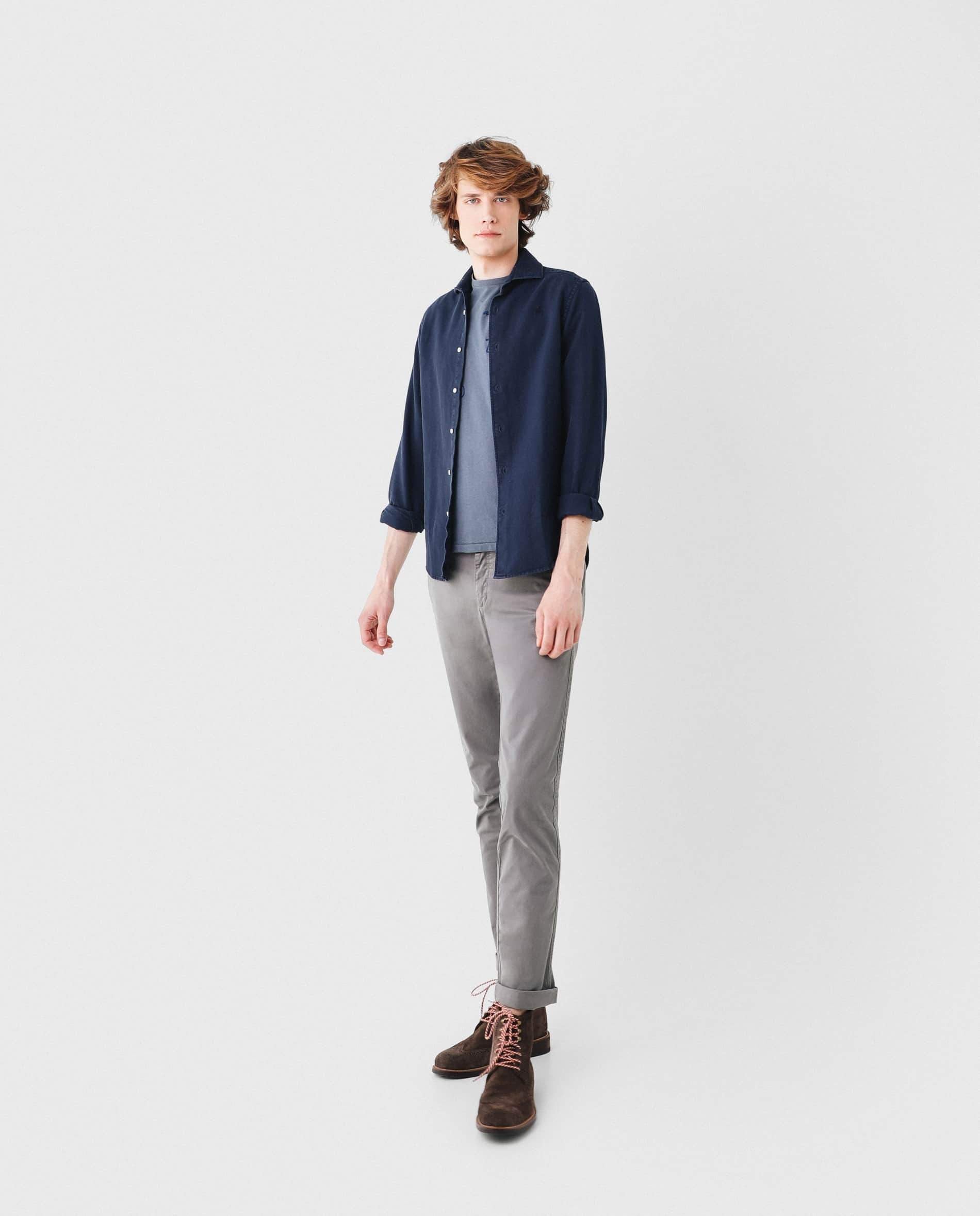 CAMISA GARMENT DYE REGULAR FIT