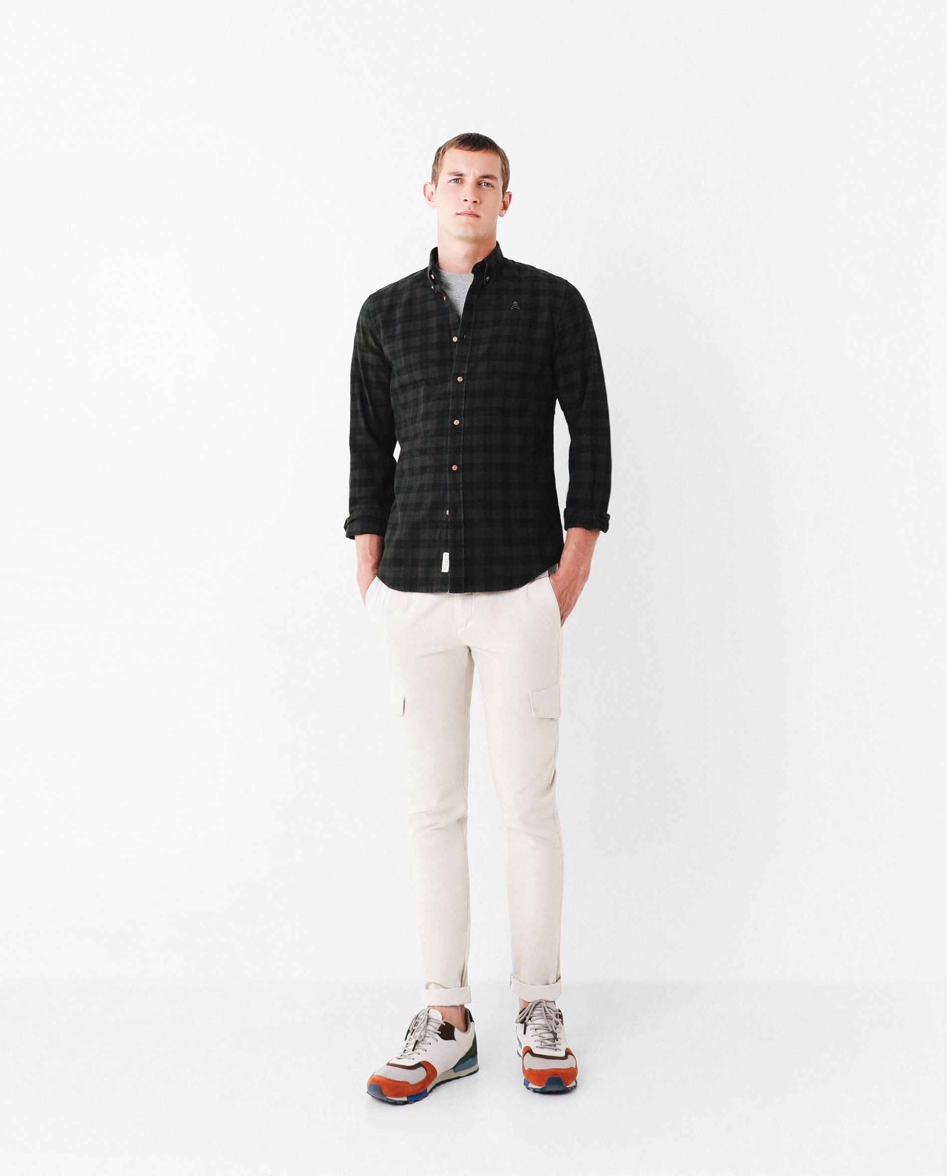 CAMISA CUADROS BOTONES