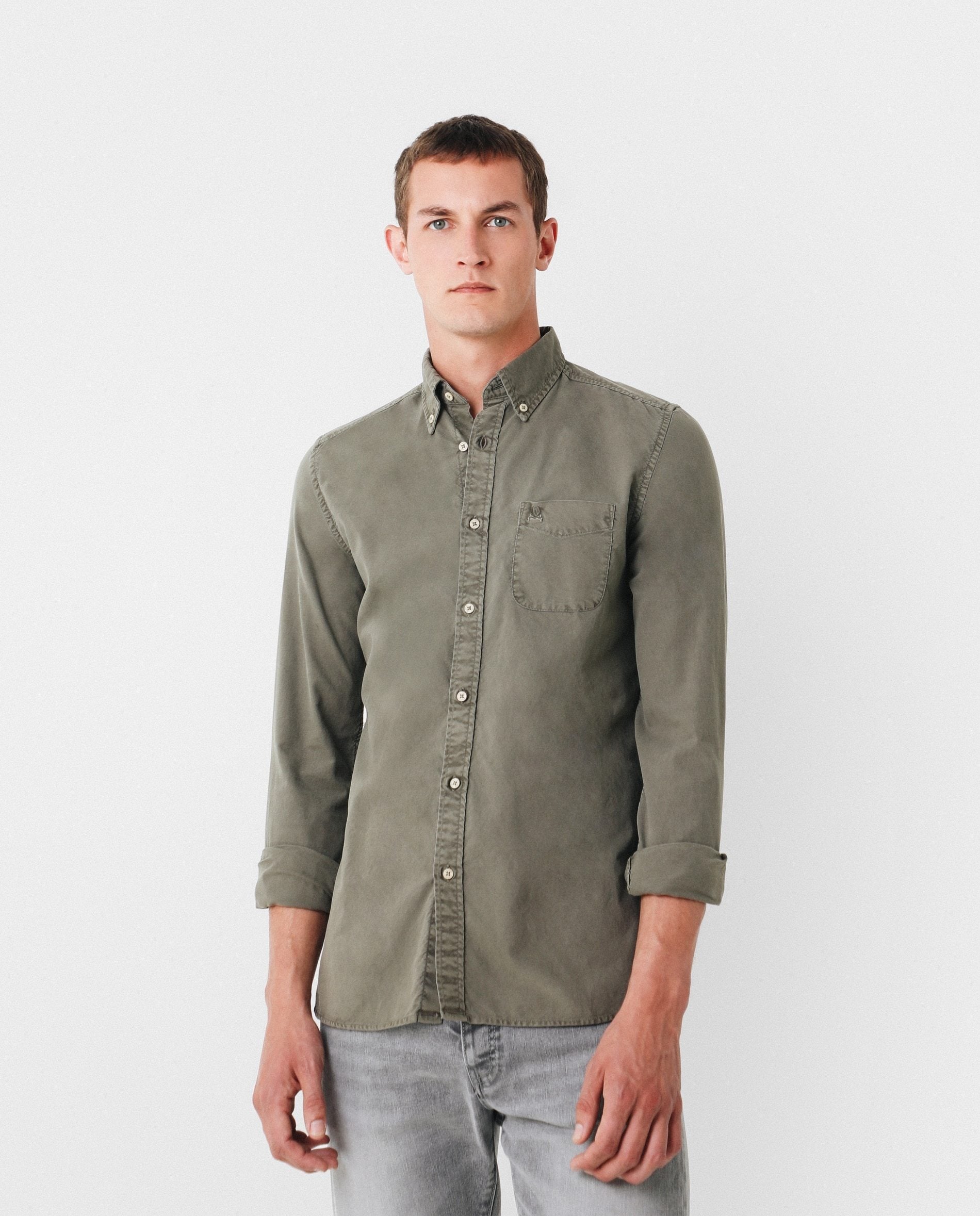 CAMISA GARMENT DYE BOTONES