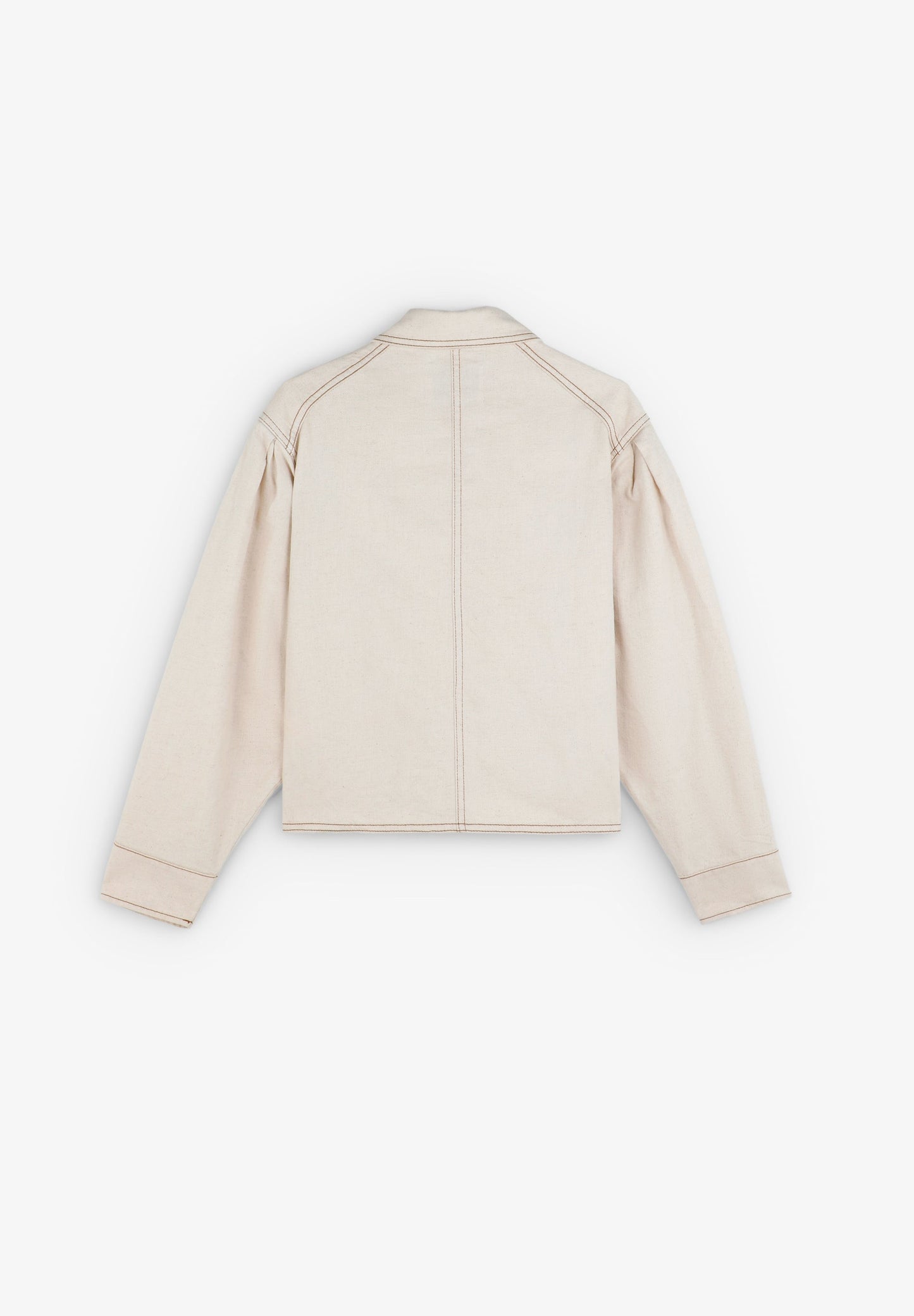 CHAQUETA BOMBER COSTURAS CONTRASTE