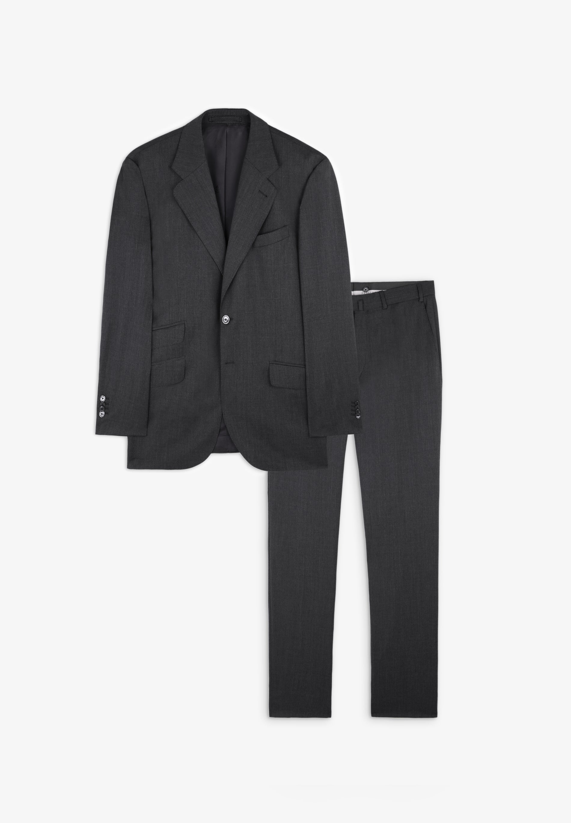 TRAJE CLÁSICO LANA GRIS - Scalpers