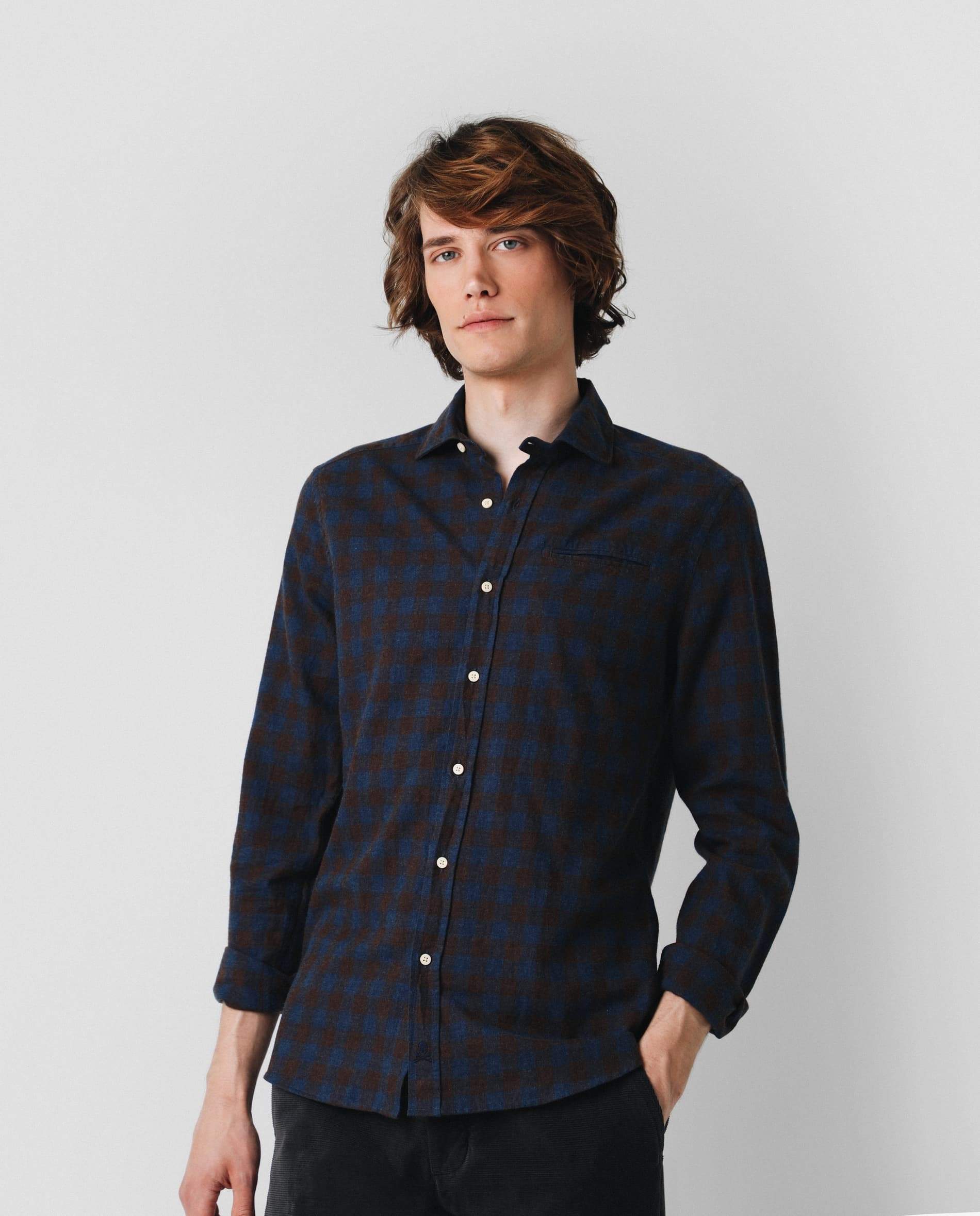 FLANNEL VICHY K SHIRT