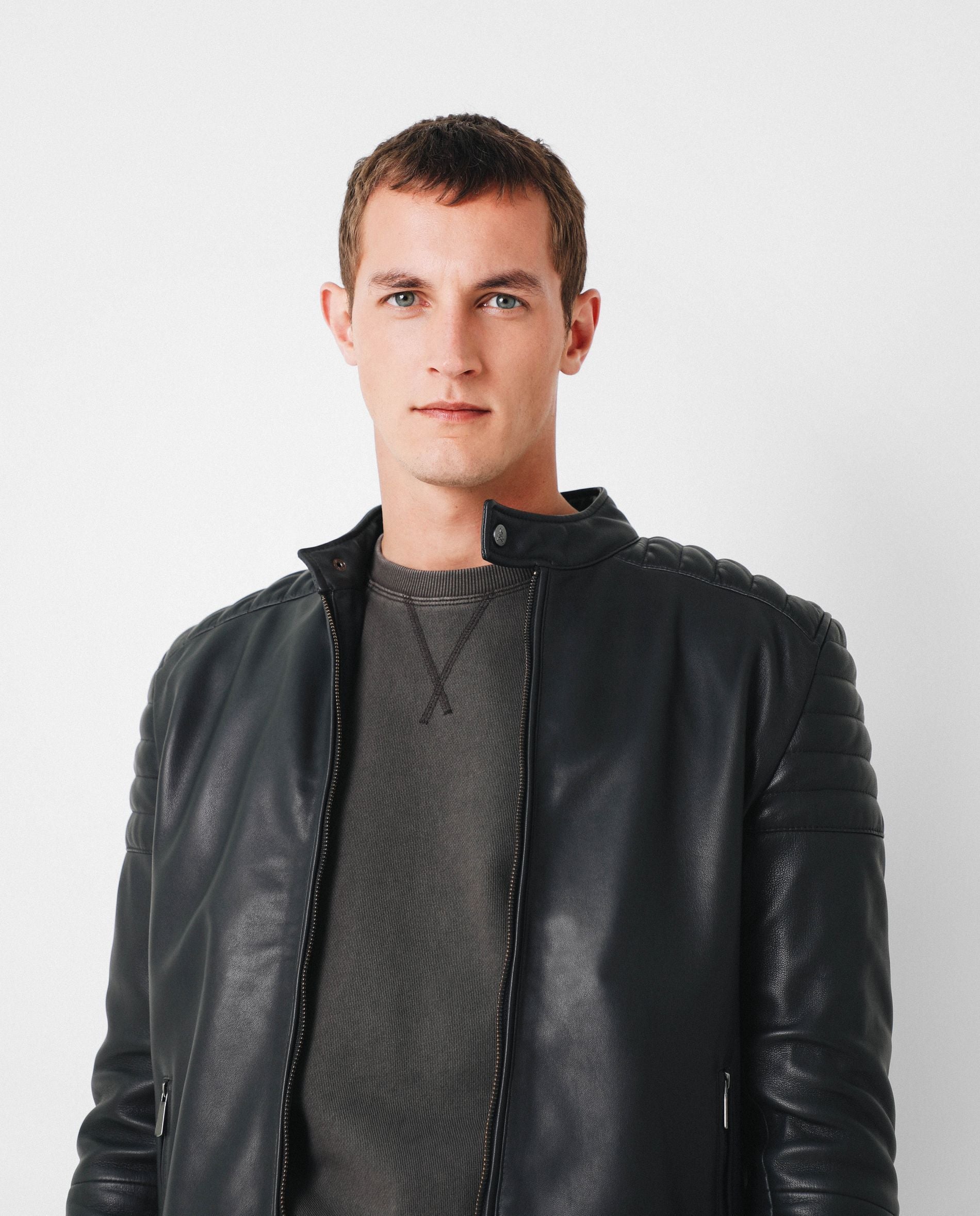 CHAQUETA BIKER PIEL