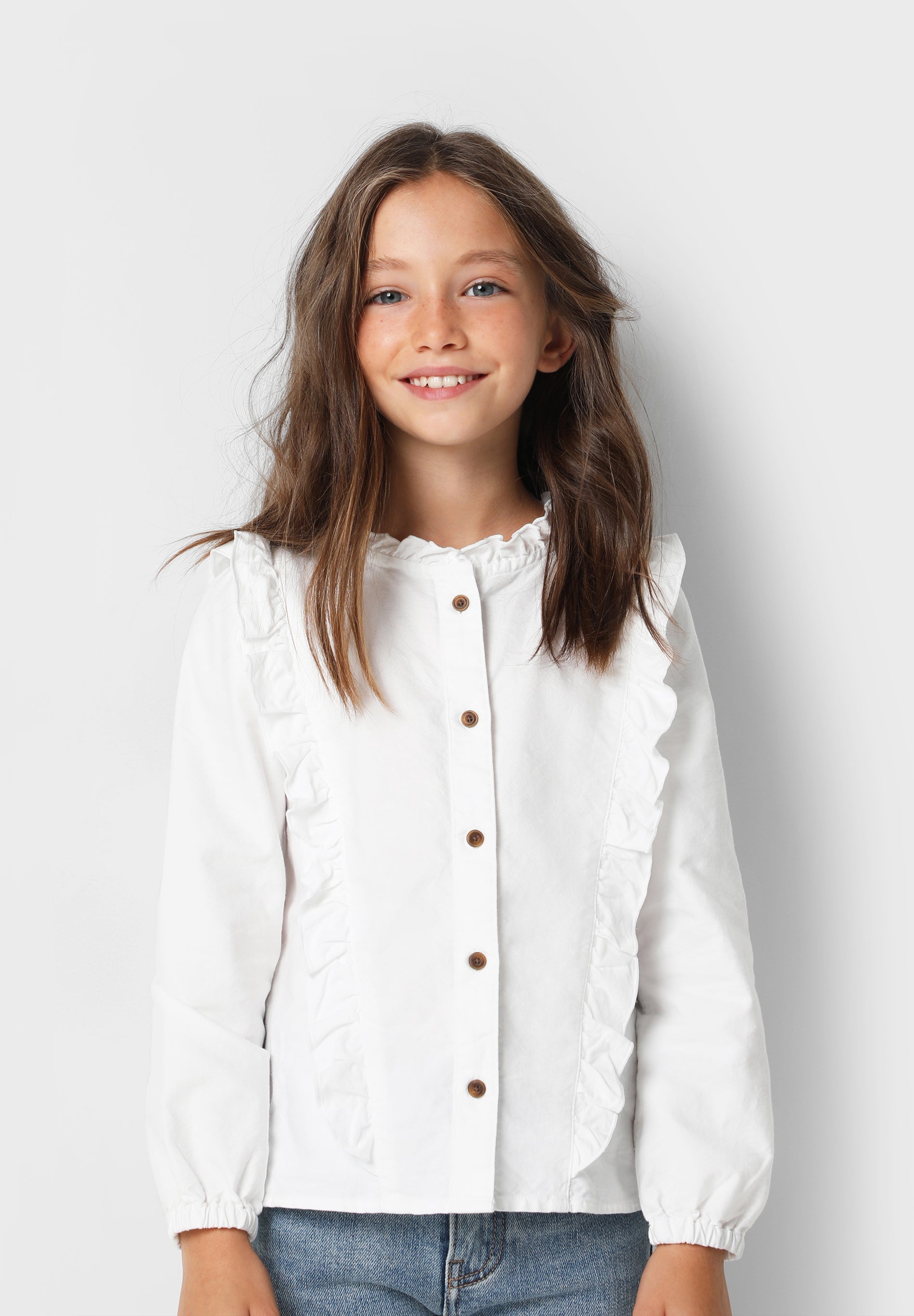 AMISH VICHY BLOUSE GIRLS