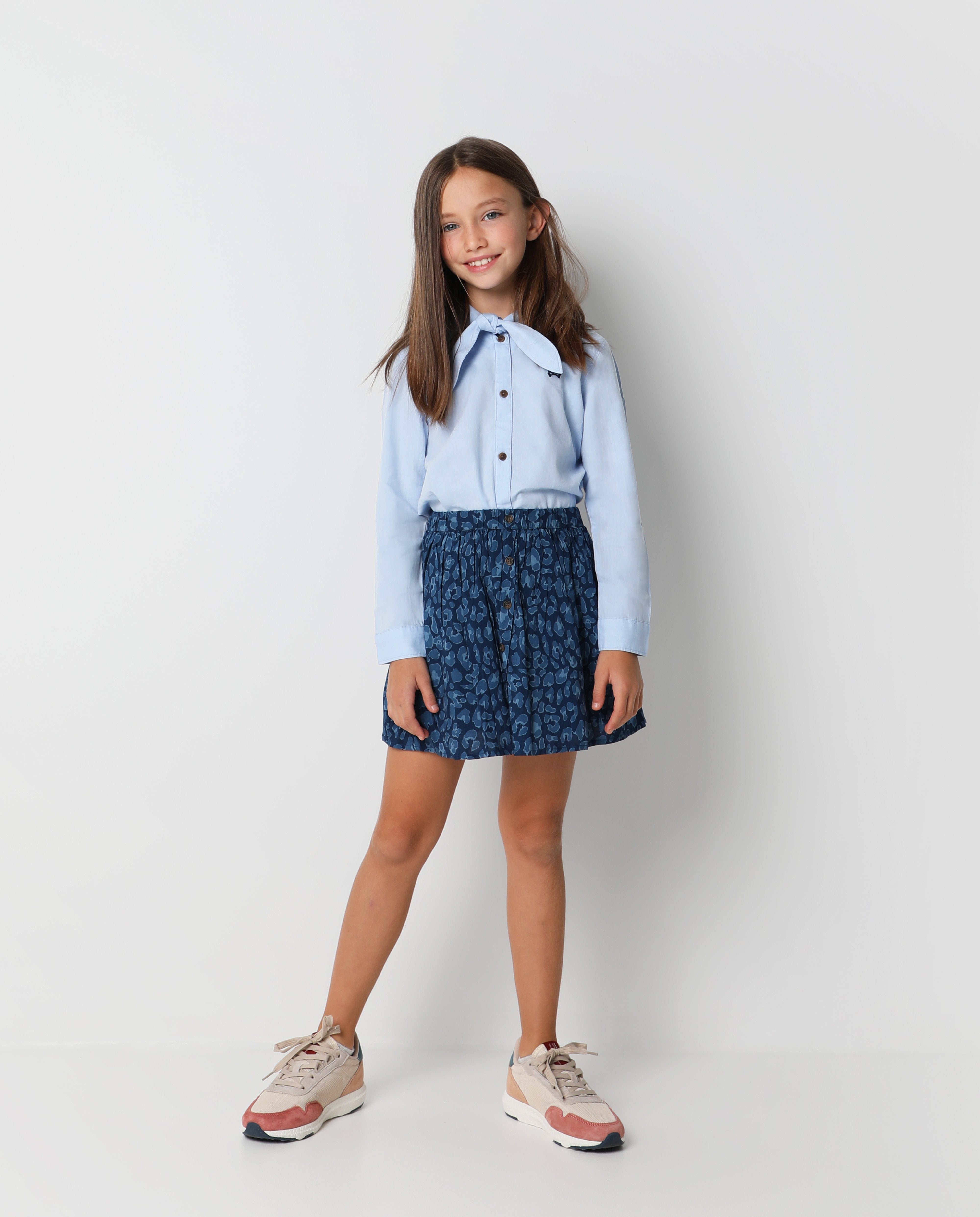 ANIMAL PRINT SKIRT GIRLS