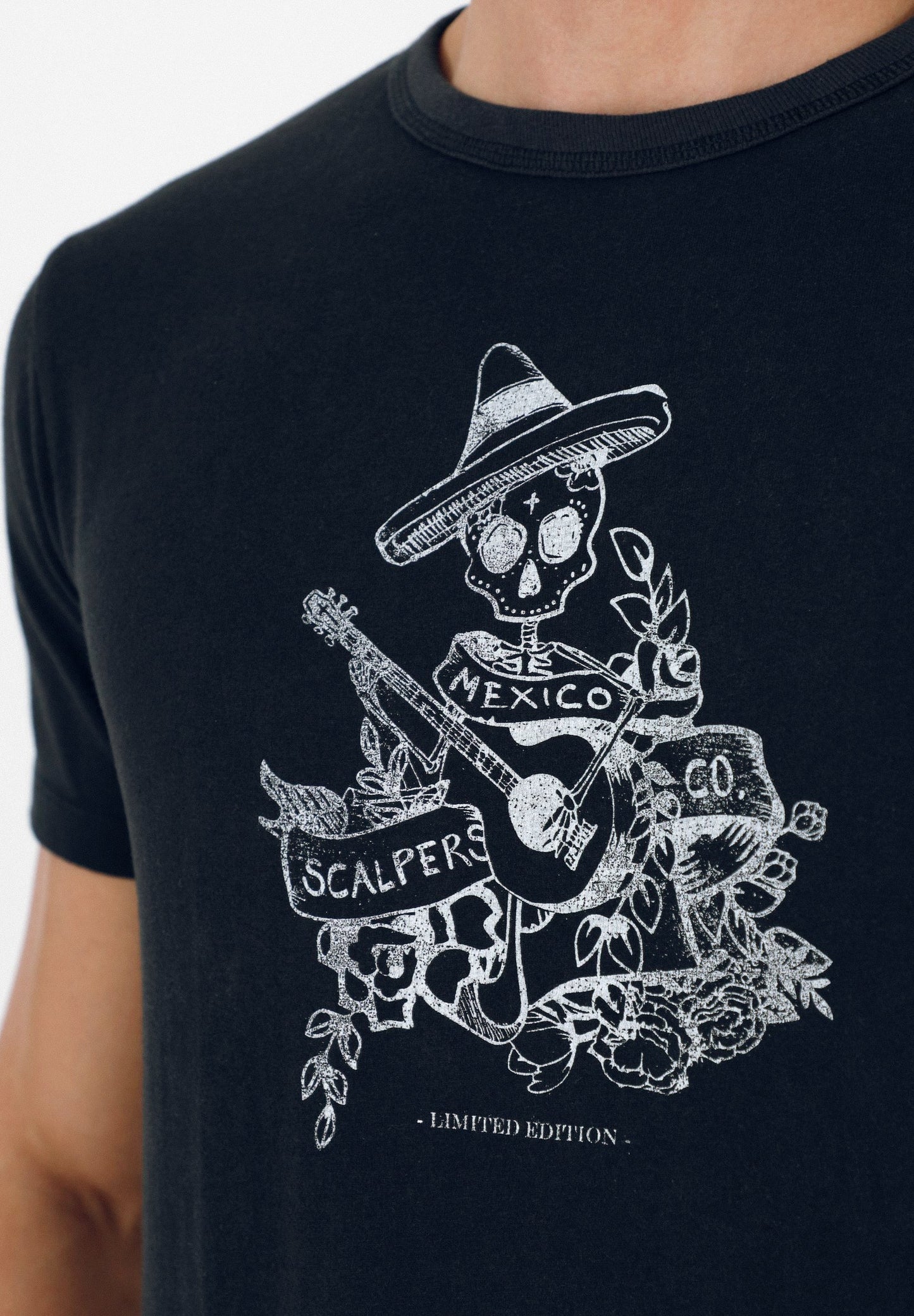 CAMISETA CALAVERA MEXICANA