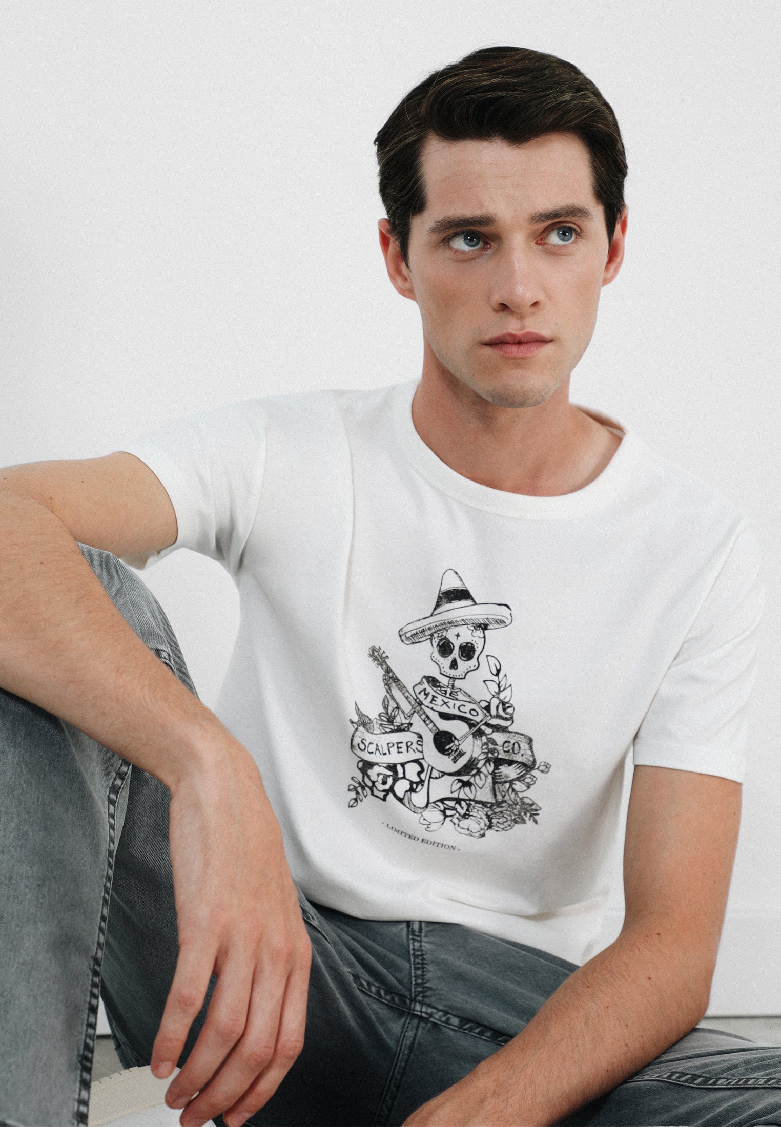 CAMISETA CALAVERA MEXICANA