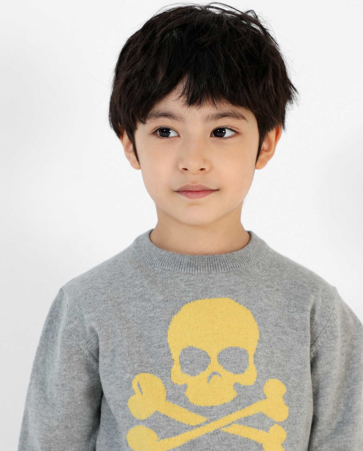 JERSEY CALAVERA INTARSIA