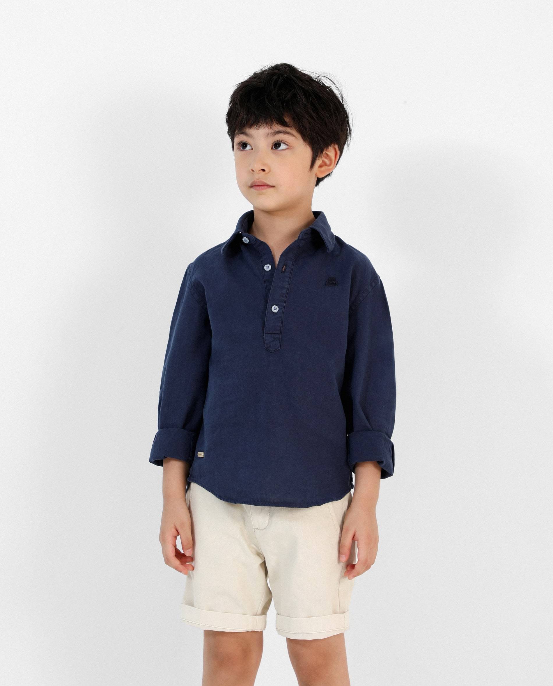 CAMISA POLERA LINO