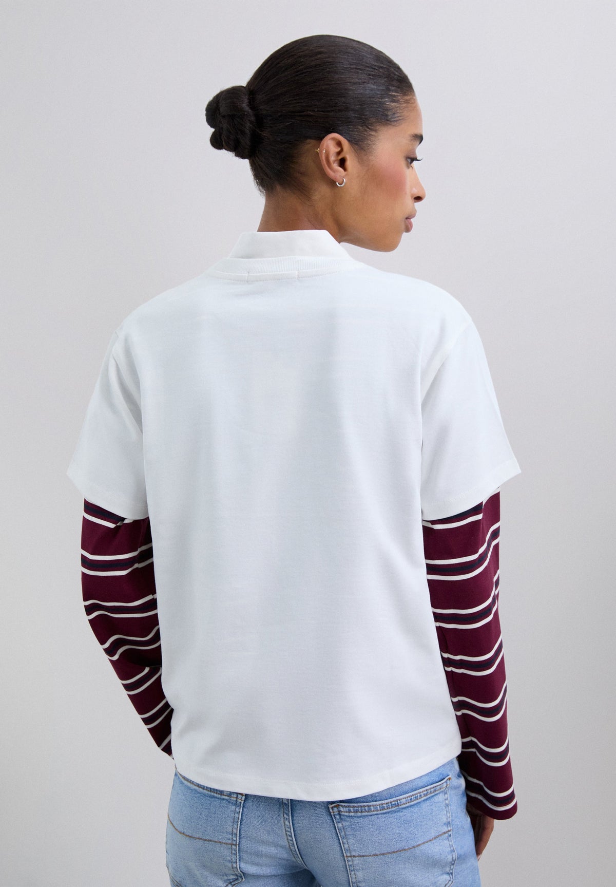 POLERA ALGODÓN PRINT LOGO