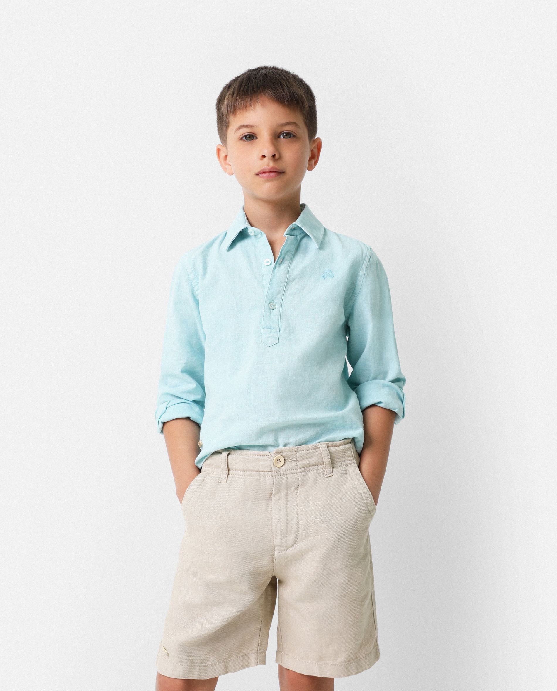 BERMUDAS ALGODÓN LINO