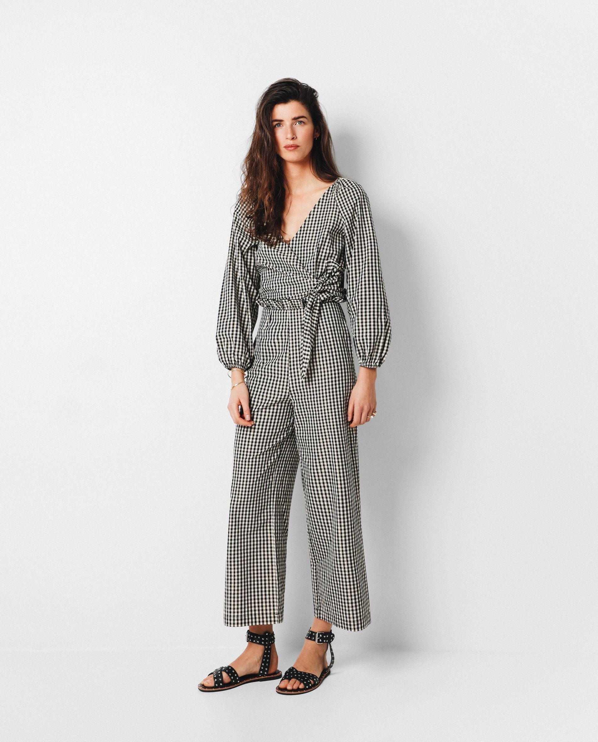 PANTALÓN CULOTTE VICHY