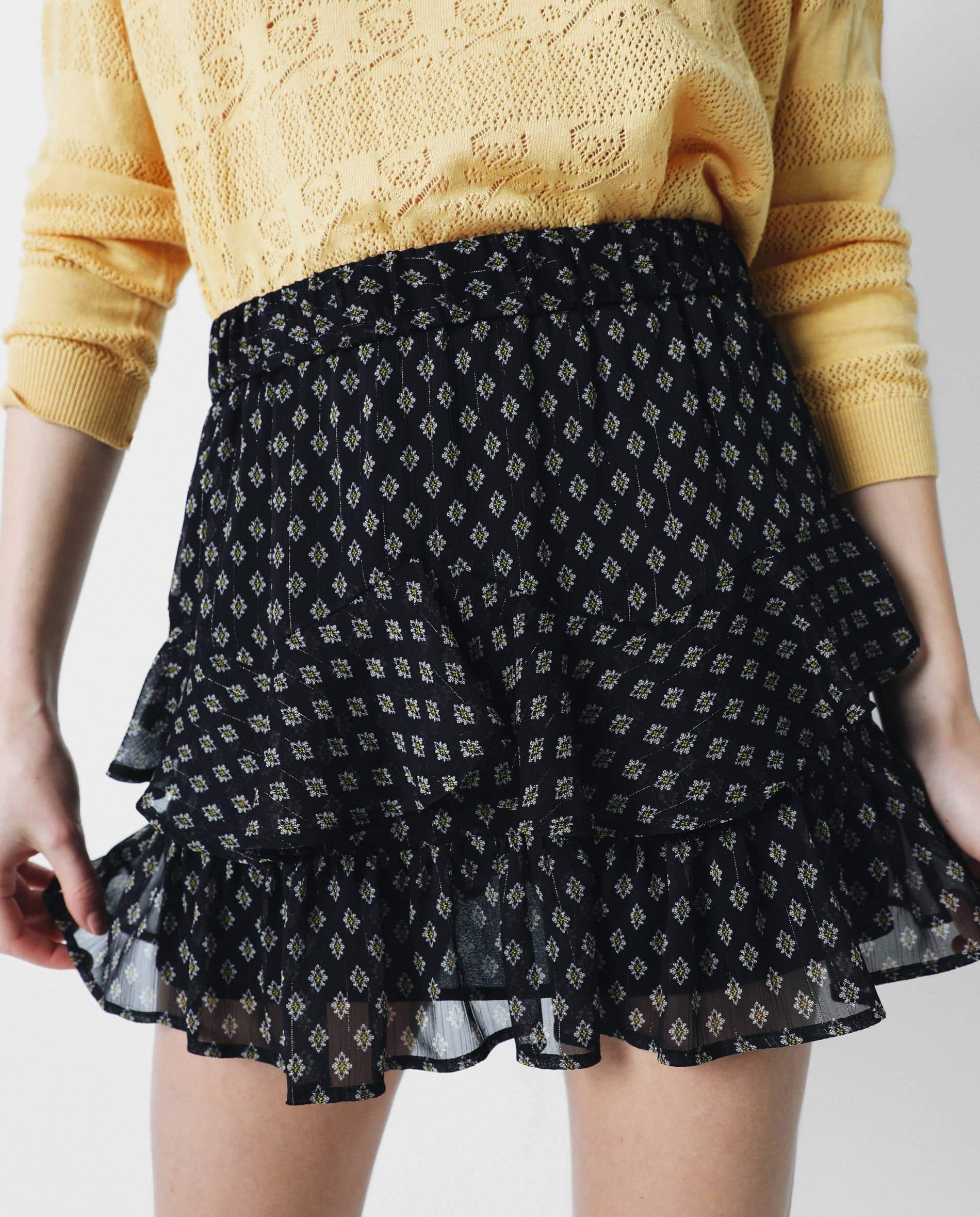 FALDA MINI VOLANTES