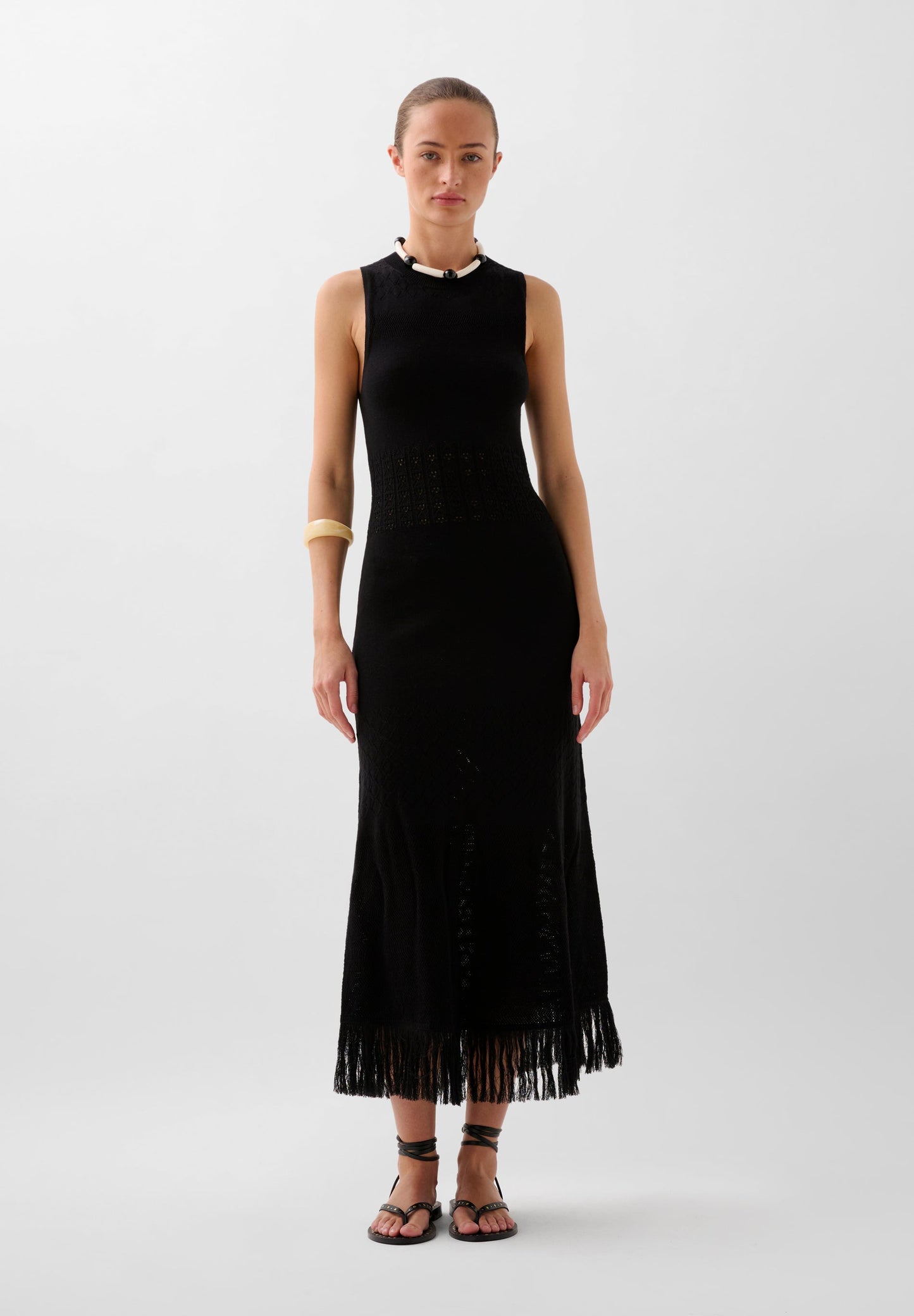 VESTIDO PUNTO FLECOS