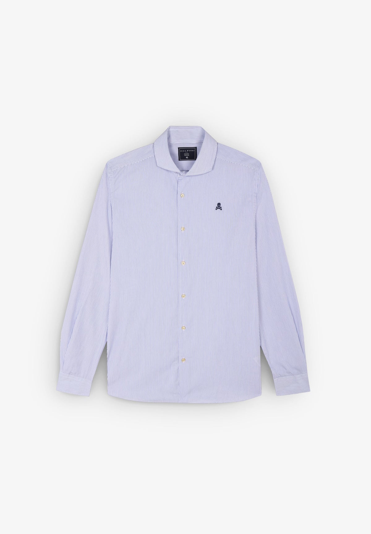 CAMISA RAYAS CALAVERA CONTRASTE