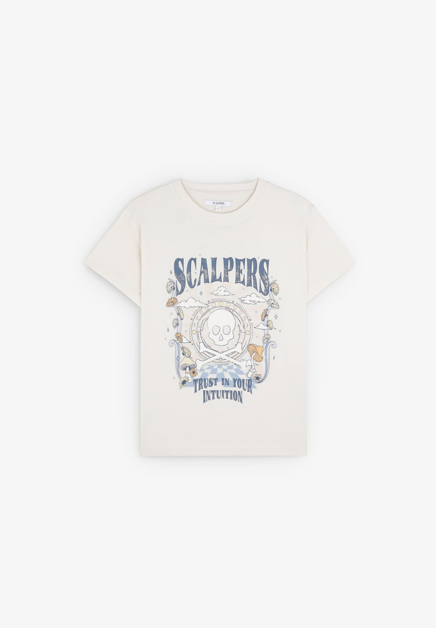 POLERA PRINT ROCK CALAVERA