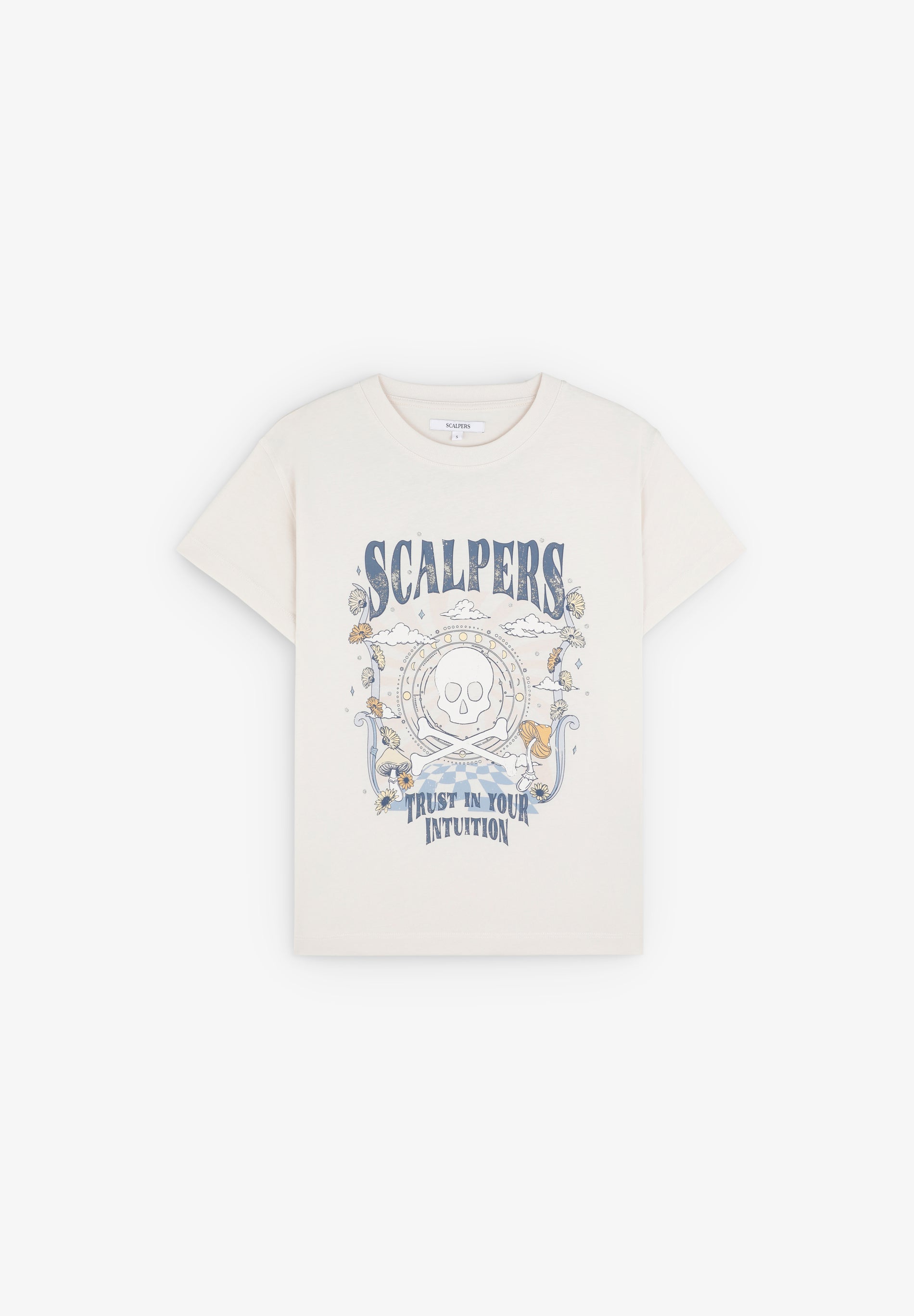 POLERA PRINT ROCK CALAVERA