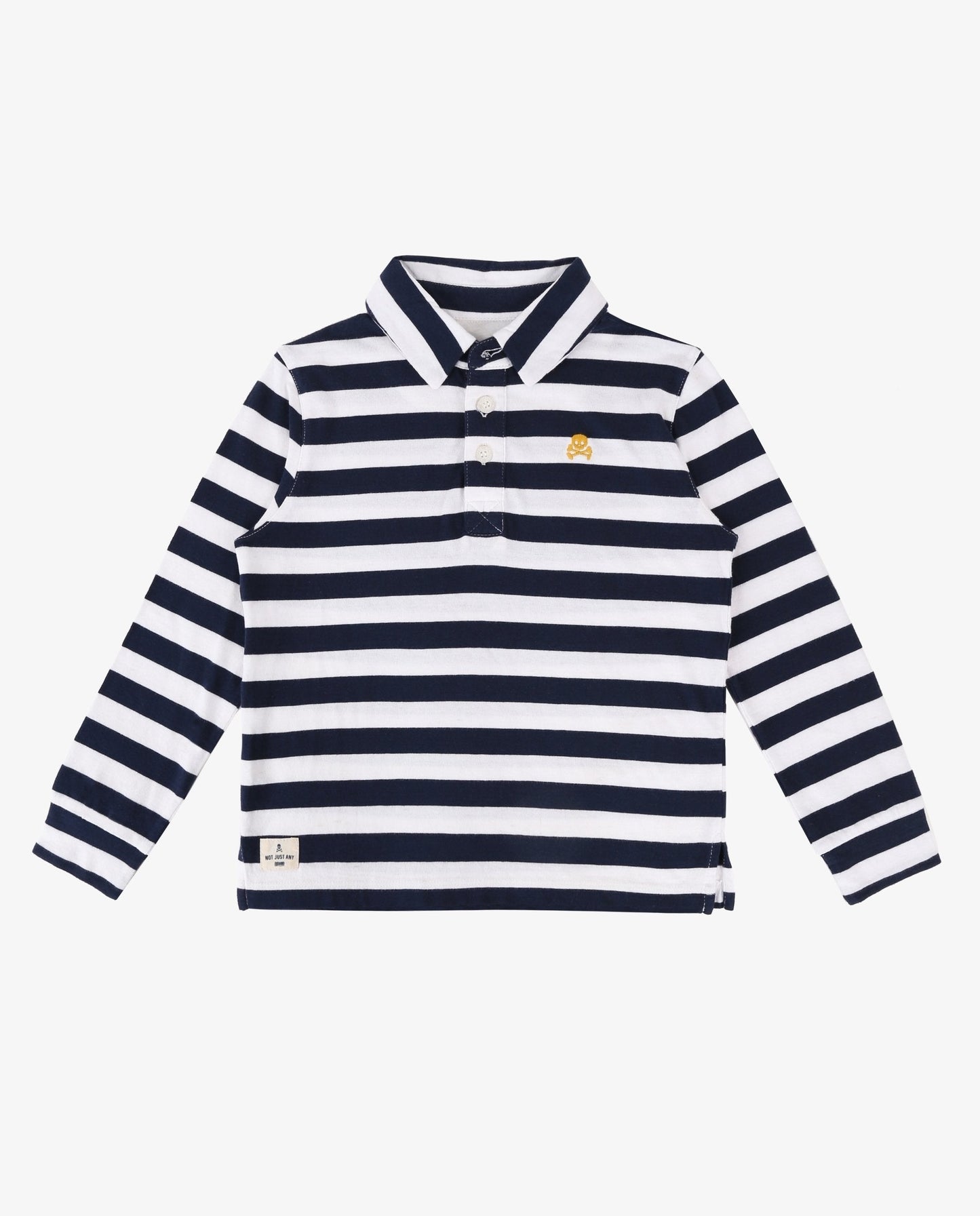 POLO RAYAS MANGA LARGA