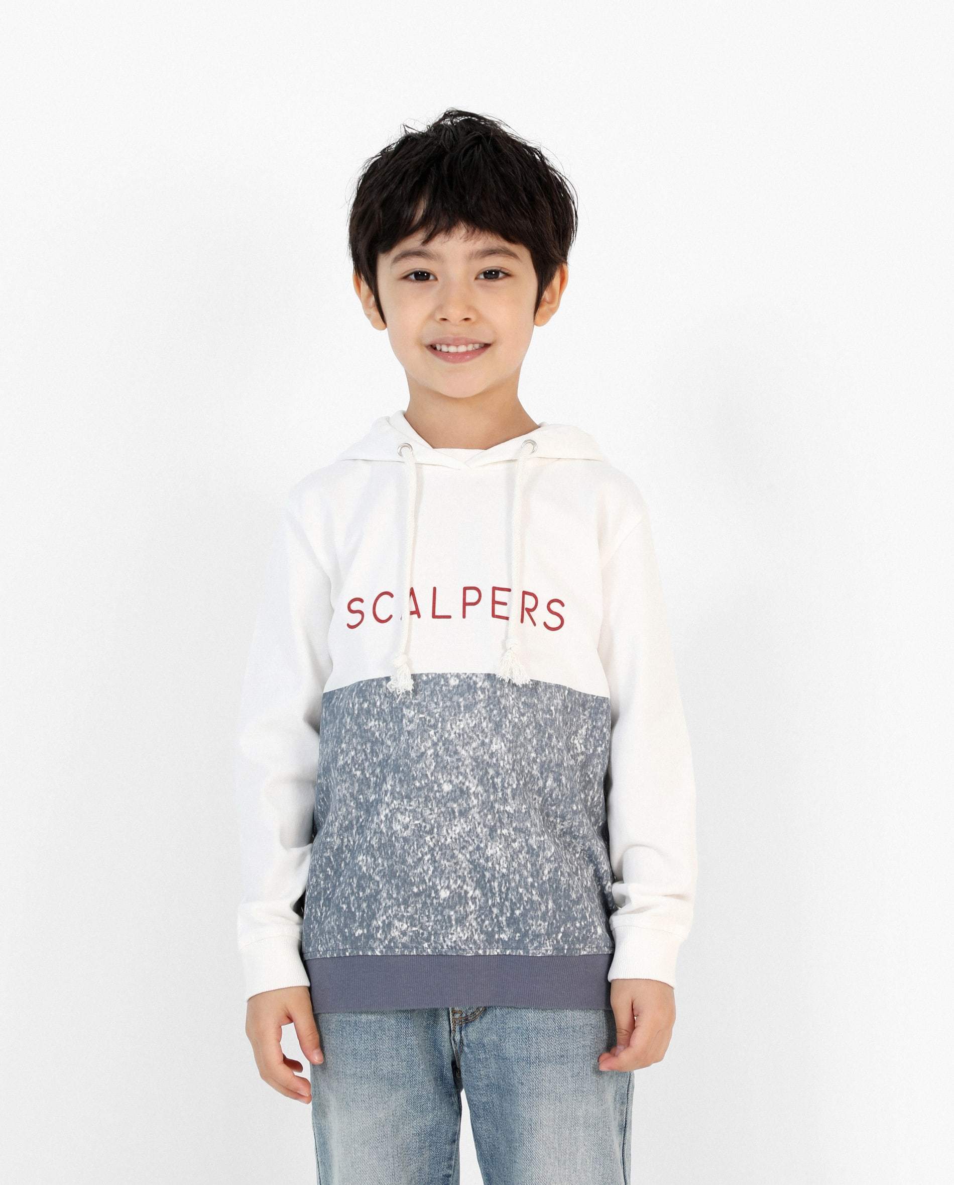 SUDADERA CAPUCHA COLOR BLOCK