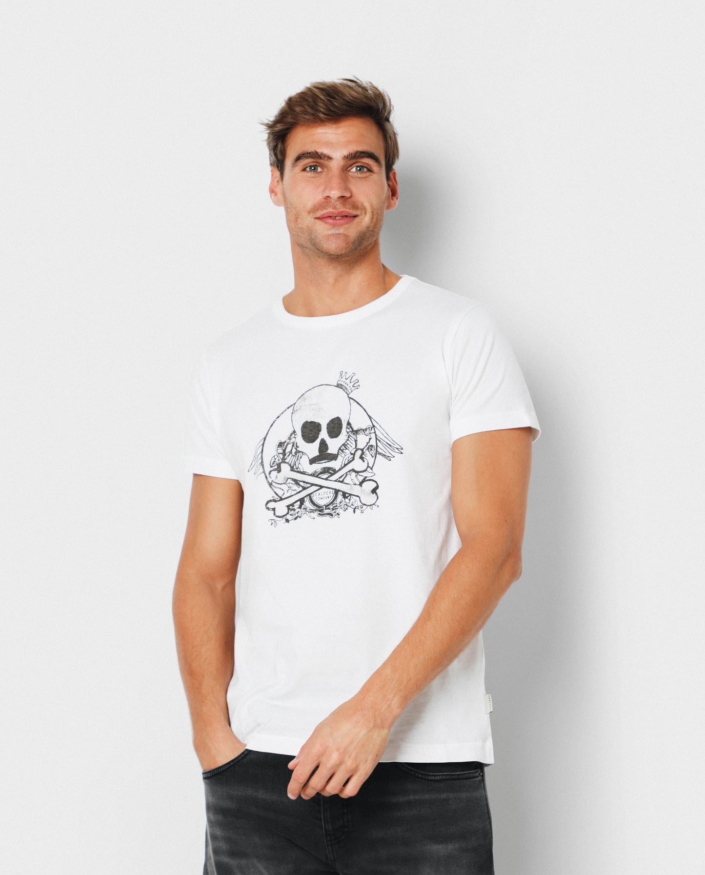 CAMISETA PRINT CALAVERA