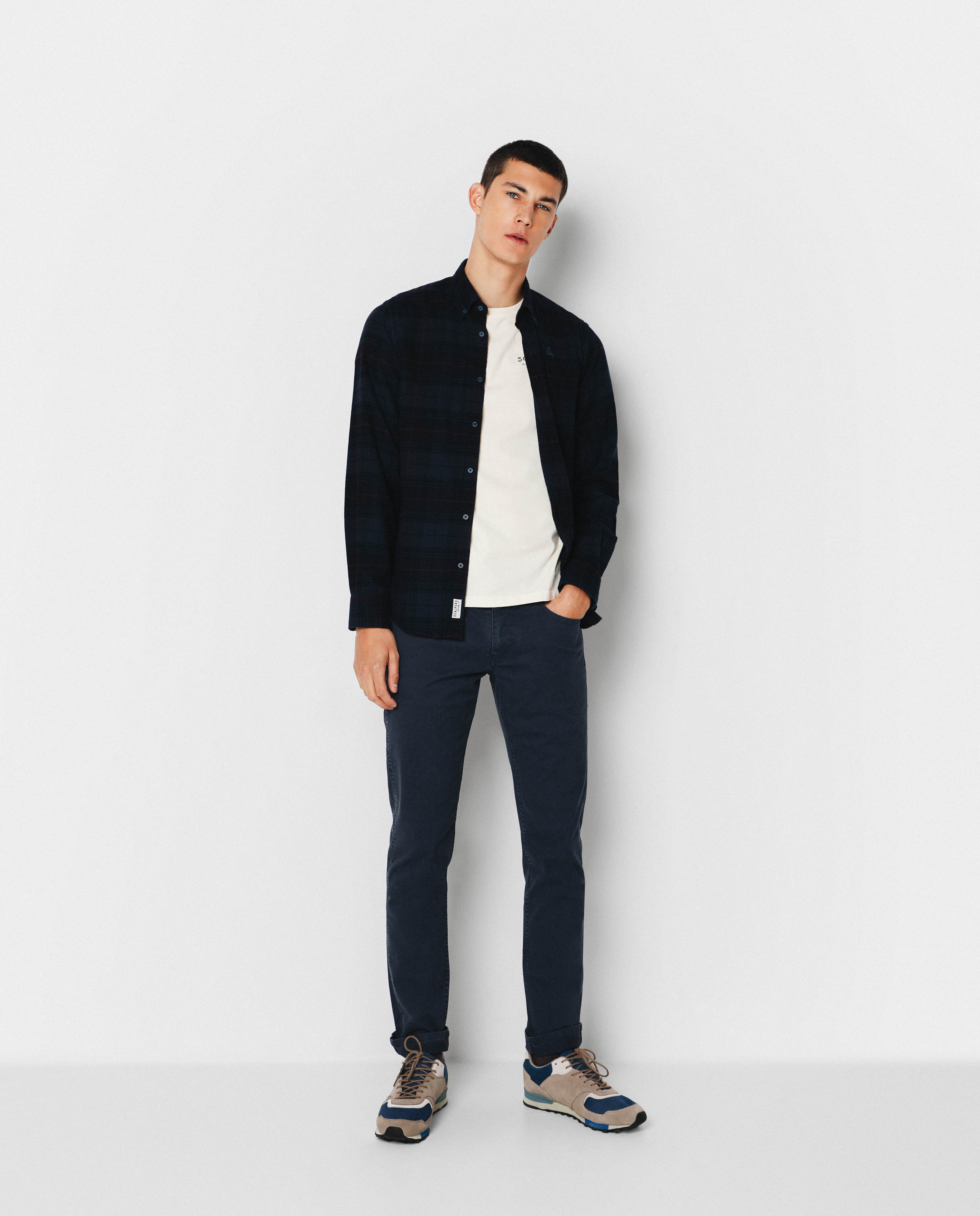 TARTAN DYE BD SHIRT